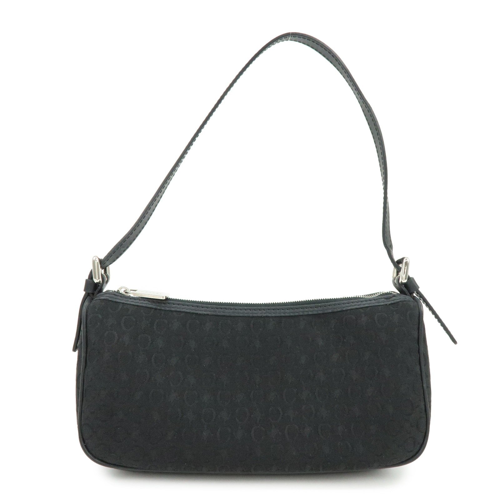 Celine C Macadam Shoulder Bag - Black, Leather