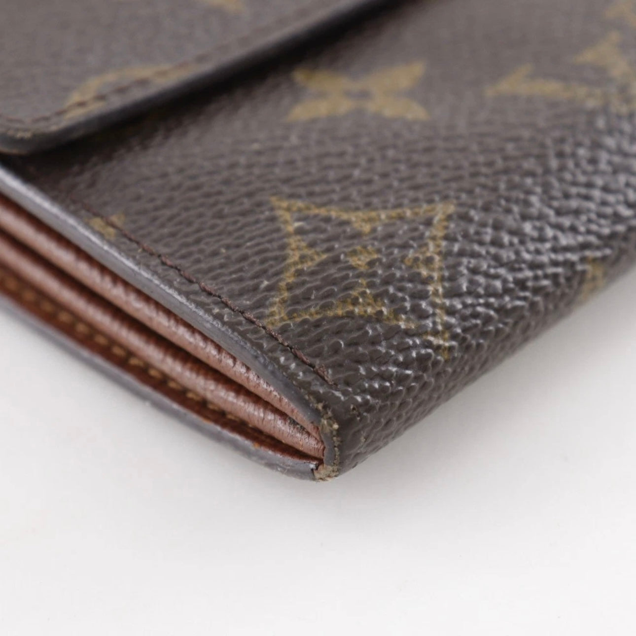 LOUIS VUITTON Porto Monnet Credit wallet- Brown Monogram