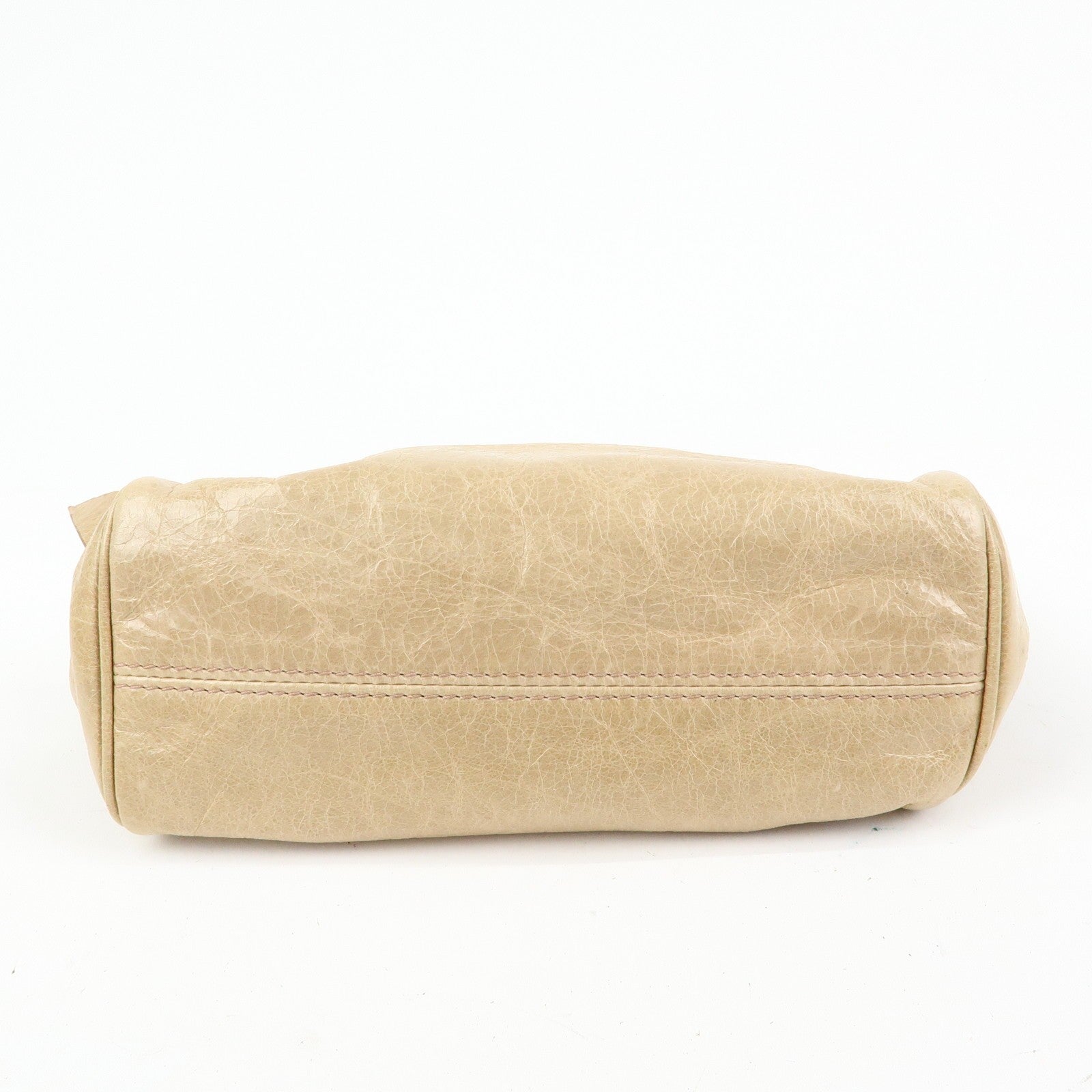 Miu Miu Double Sided Ribbons Handbag - Beige, Leather