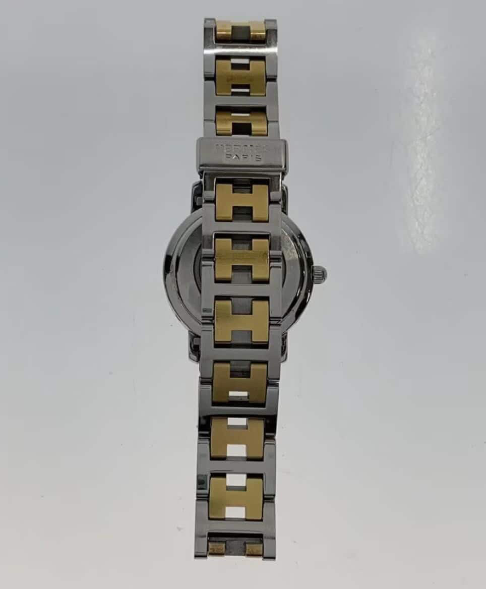 Hermès Clipper CL4 220 Watch - White, Stainless Steel