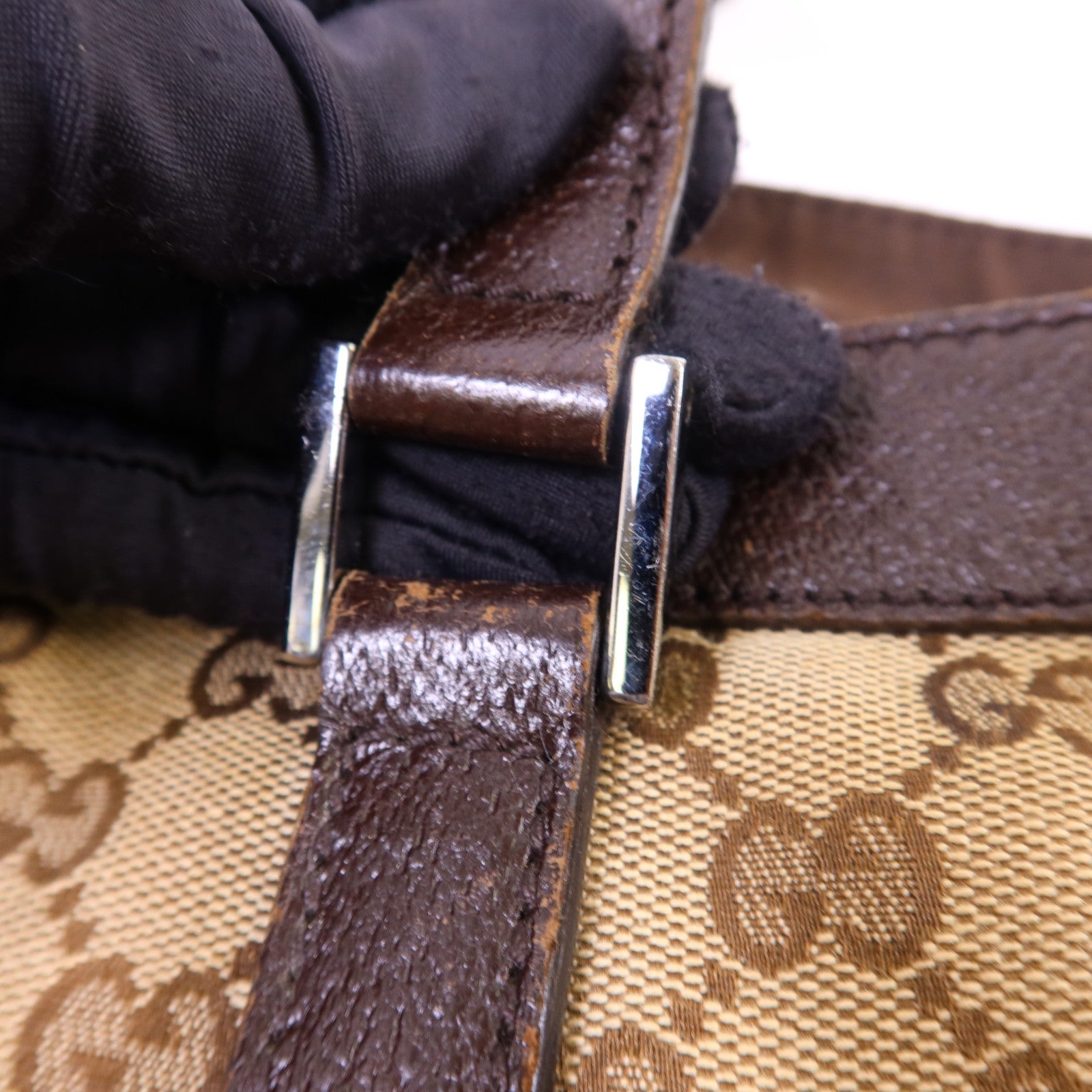 Gucci GG SHW Tote Bag - Brown, Canvas