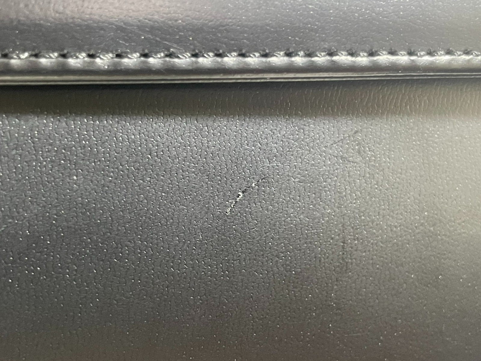 Saint Laurent Logo Shoulder Bag - Black, Leather