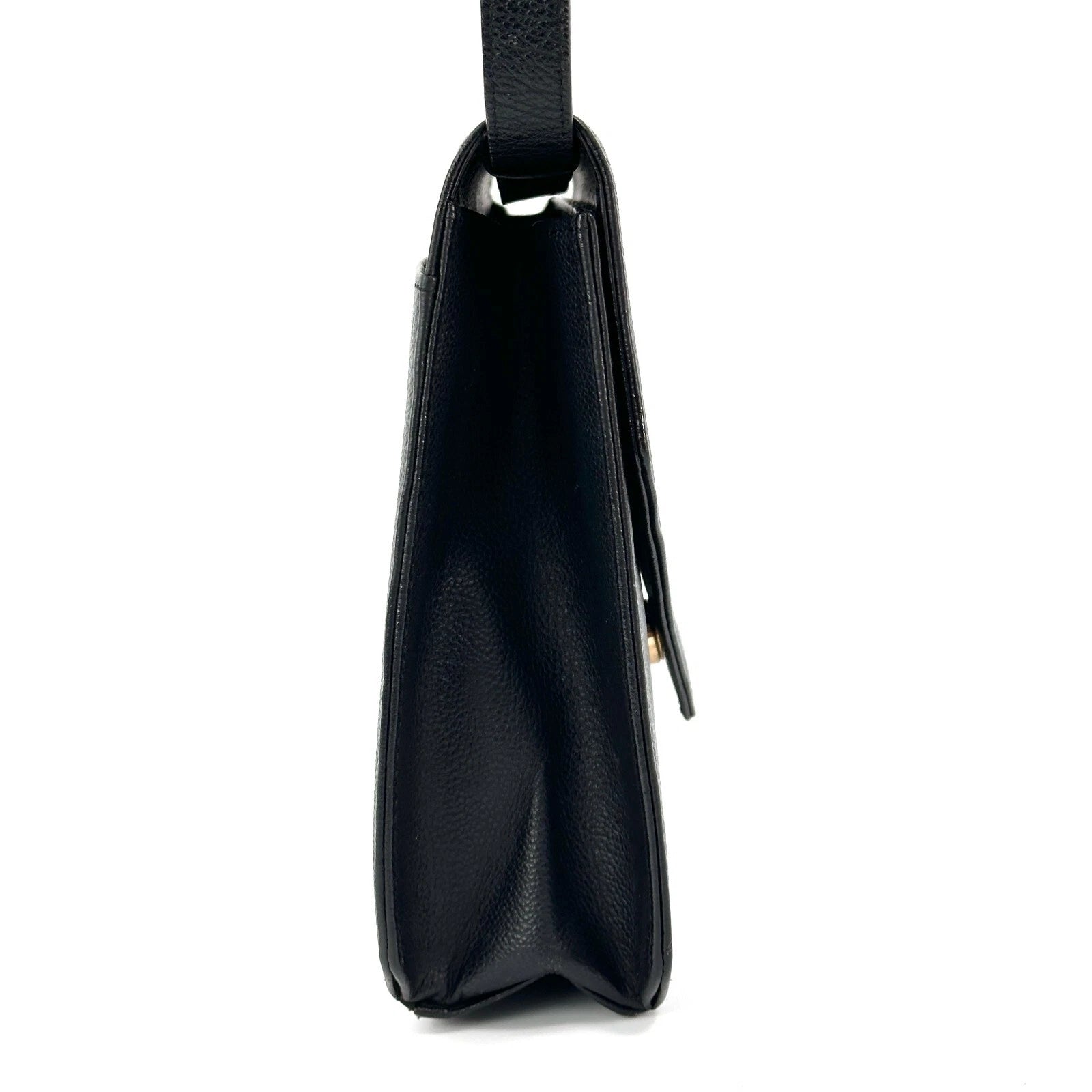 Saint Laurent Yves Saint Laurent Shoulder Bag - Black, Leather