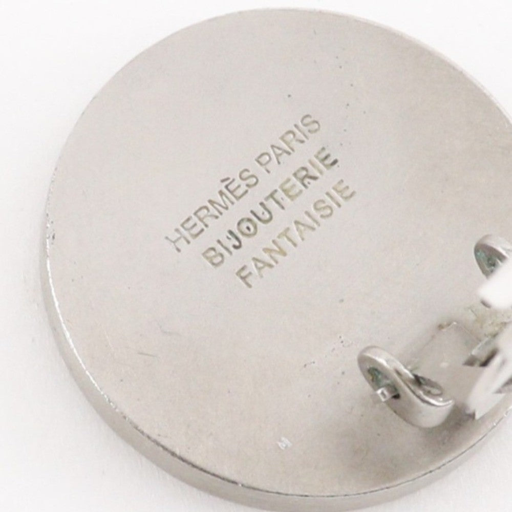 Hermès Serie Earring - Silver, Metallic