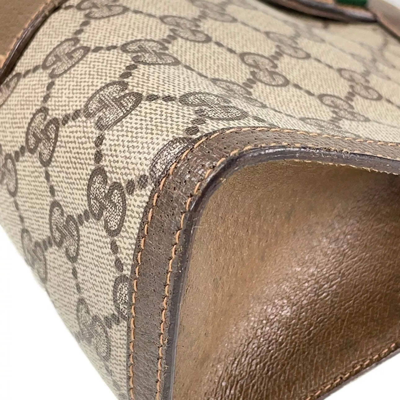 Sherry Line PVC Leather Clutch