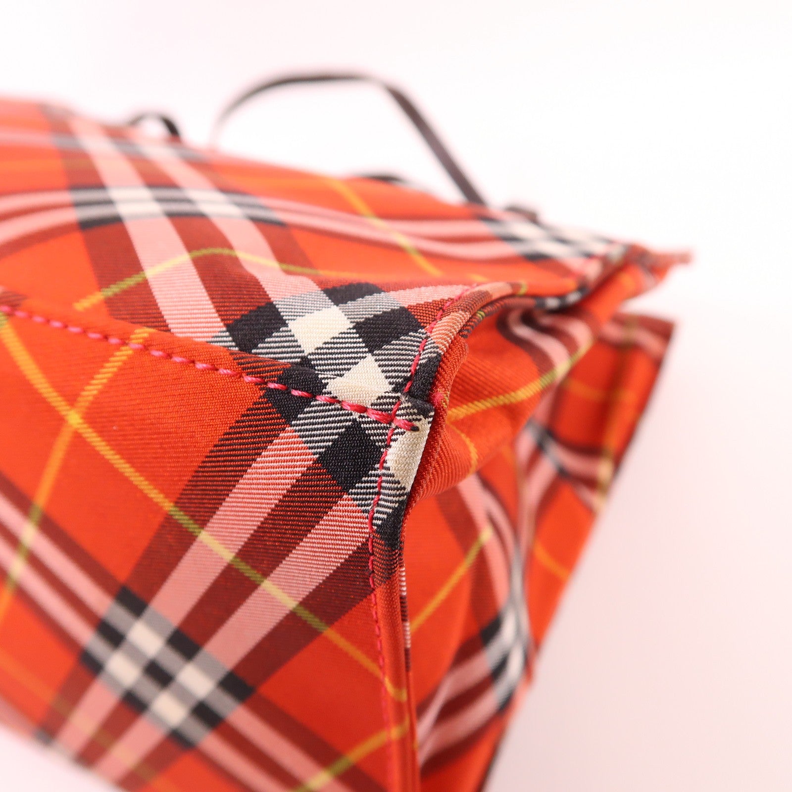 Burberry SHW Handbag - Red, Nylon