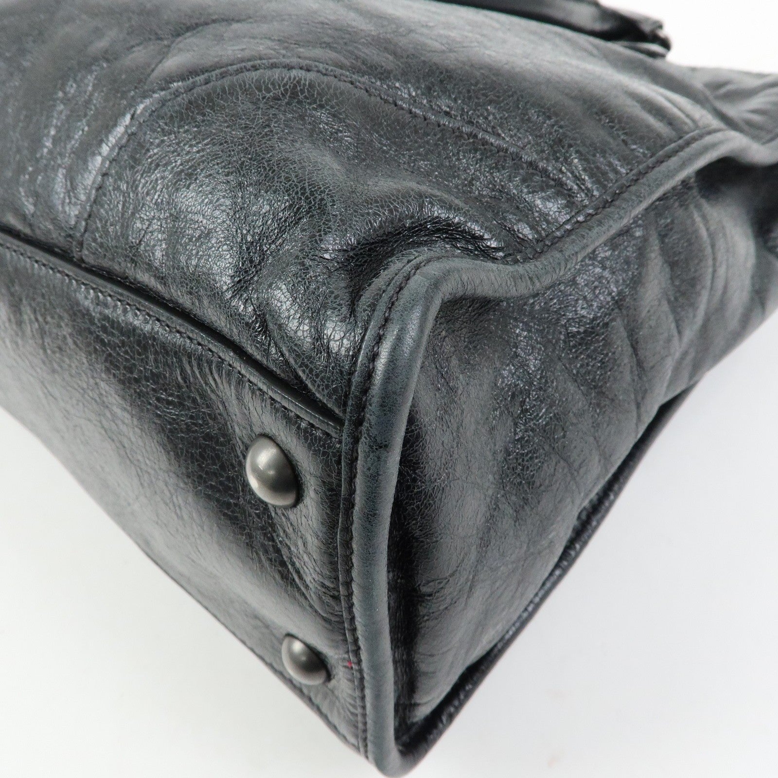 Miu Miu Leather Tote Bag - Black, Leather