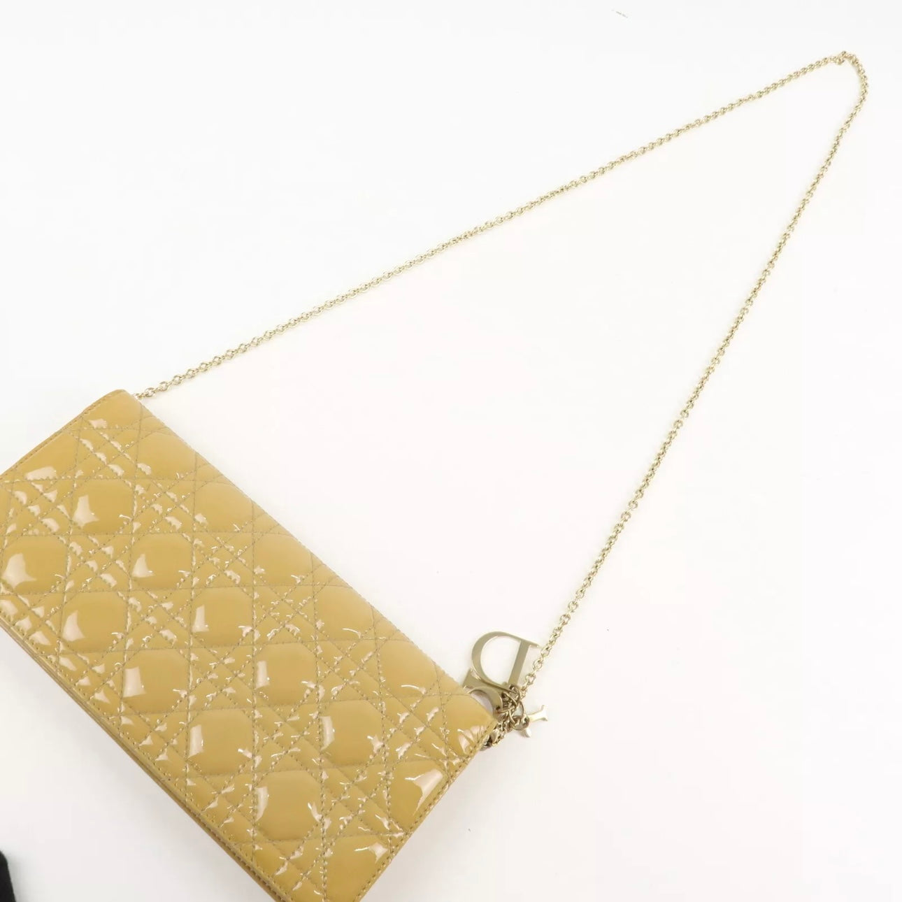 Christian Dior Leather Chain Shoulder Bag