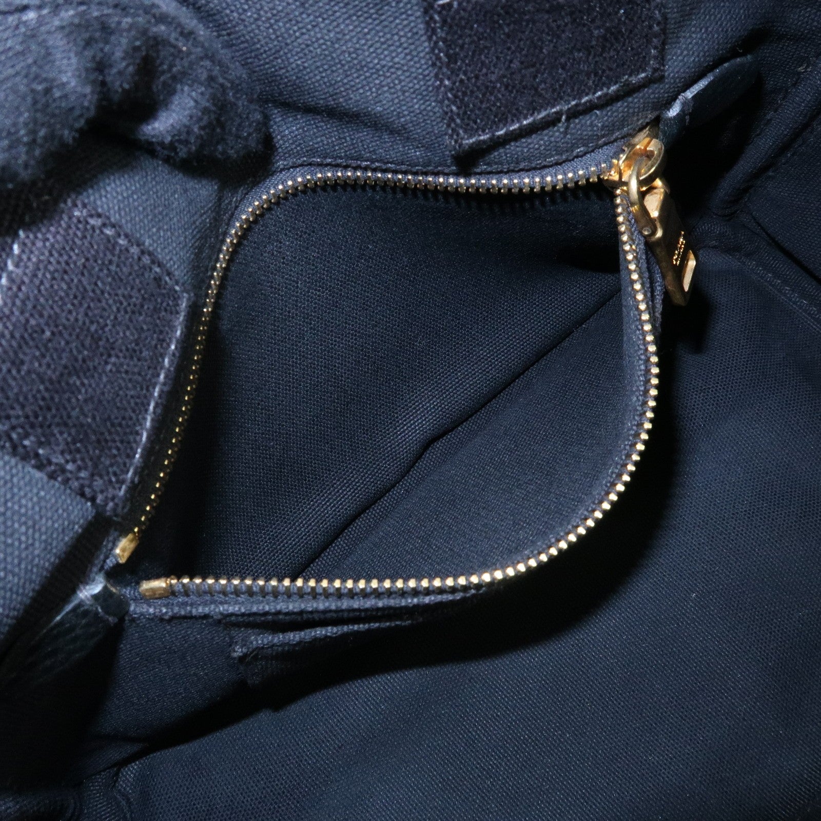 PRADA Canapa Triangle Logo Tote Bag - Black, Canvas