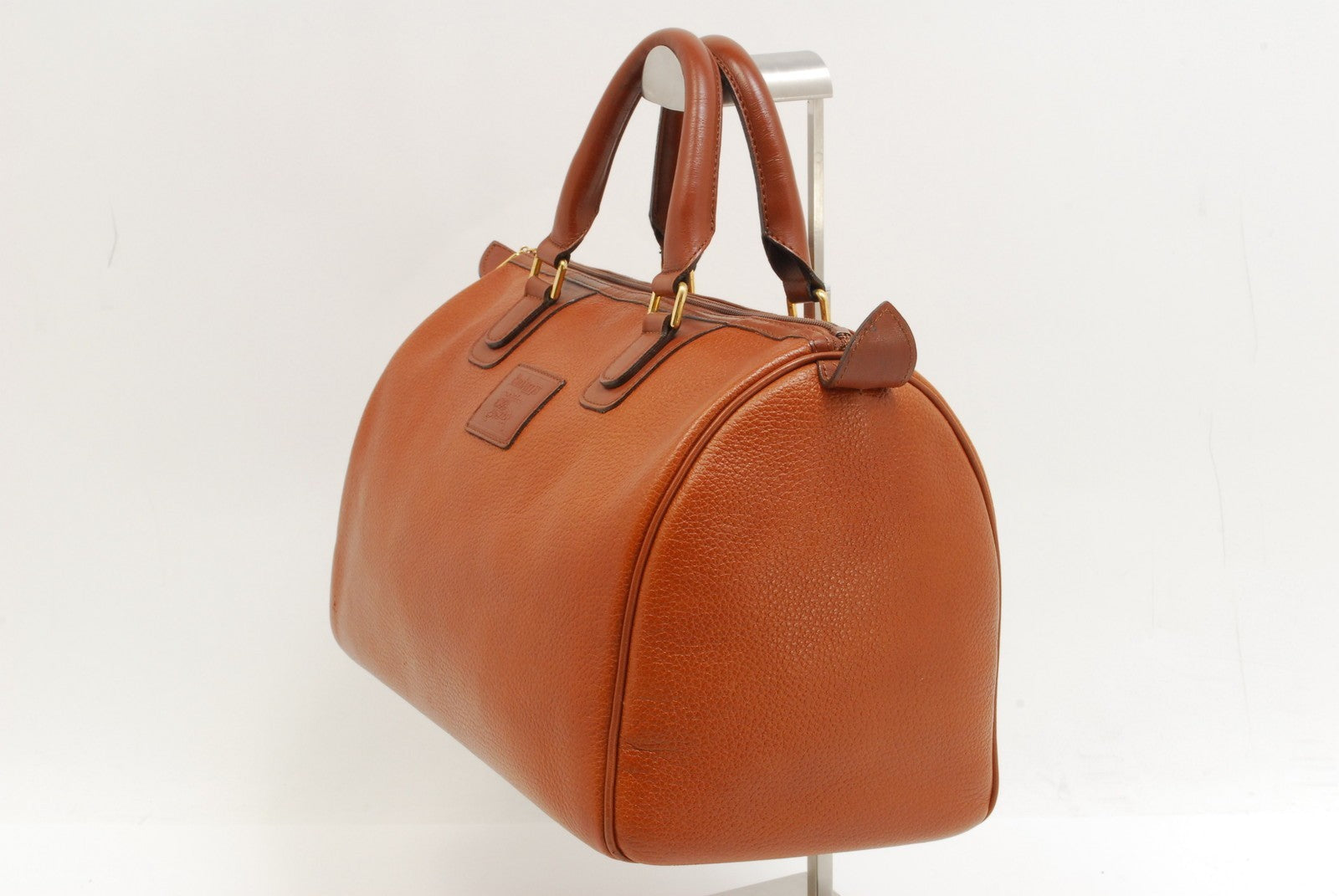 Burberry Nova Check Horse Handbag - Brown, Leather