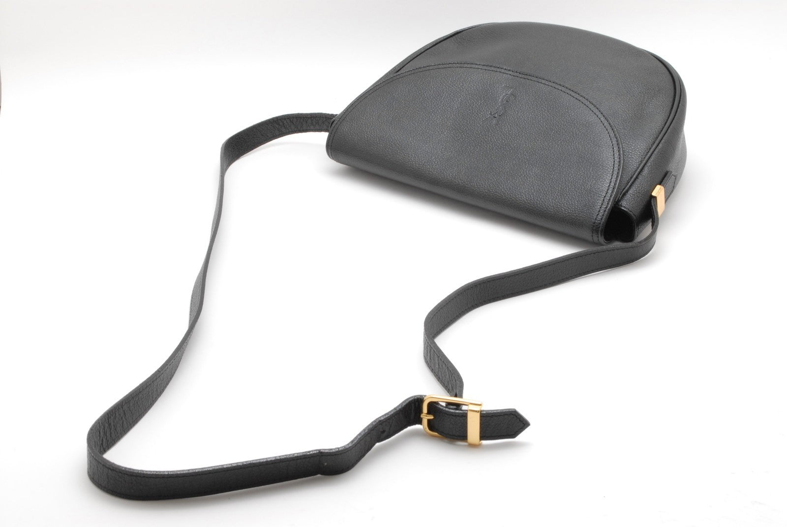 Saint Laurent Vintage Shoulder Bag - Black, Leather