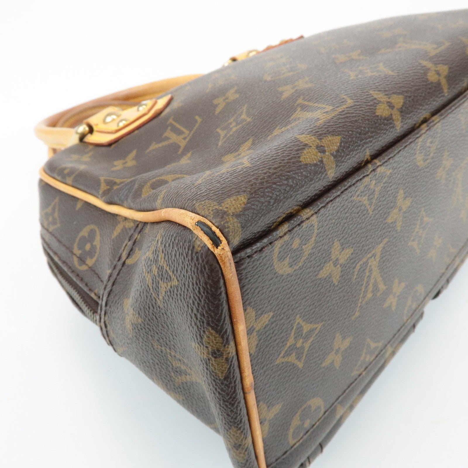 Louis Vuitton Monogram Manhattan PM Handbag - Brown, Monogram Canvas