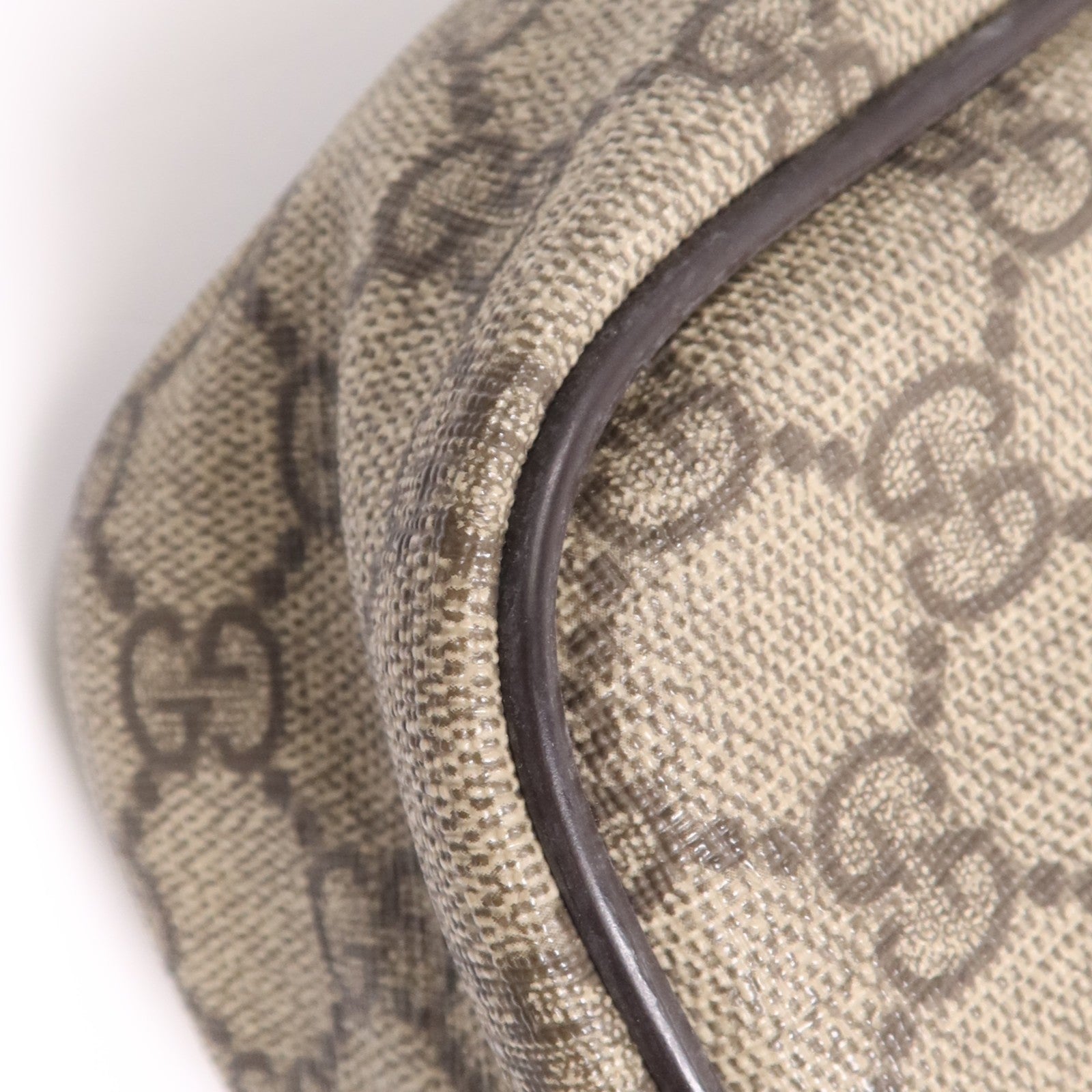 Gucci GG GHW Shoulder Bag - Brown, Coated Canvas