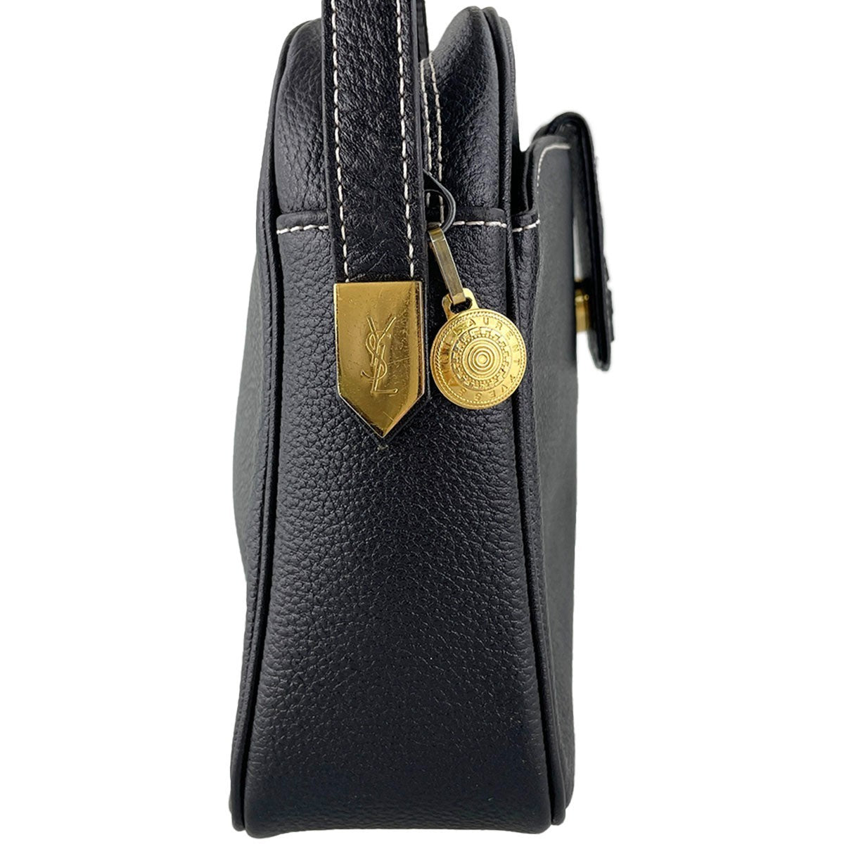 Saint Laurent Shoulder Bag - Black, Leather