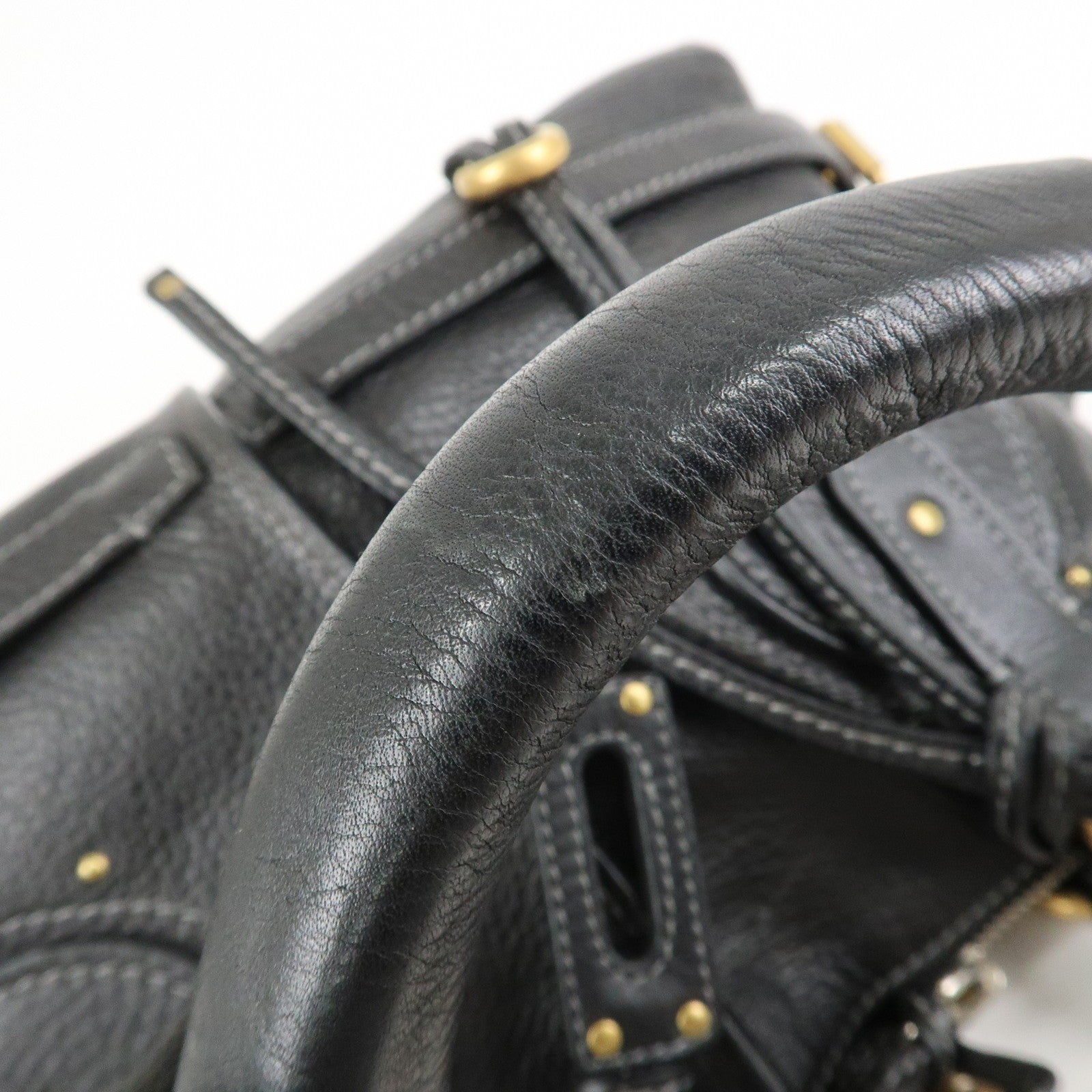 Chloe Paddington Hand Bag - Black, Leather