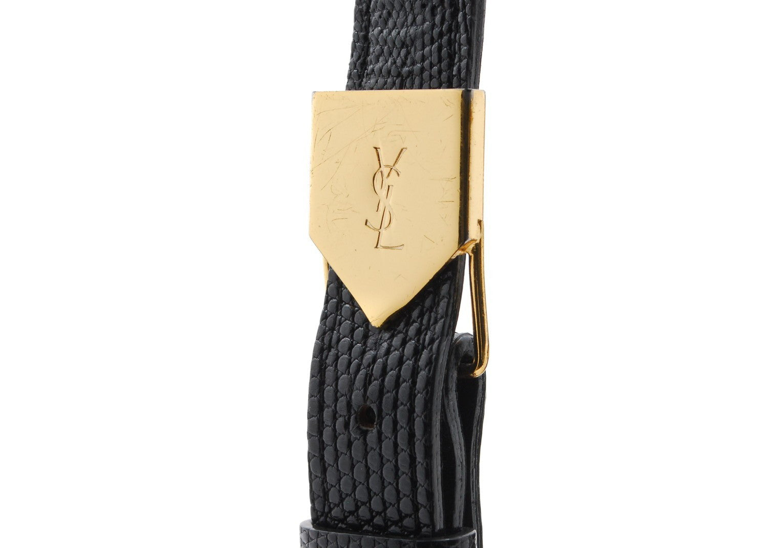 Saint Laurent Yves Shoulder Bag - Black, Leather