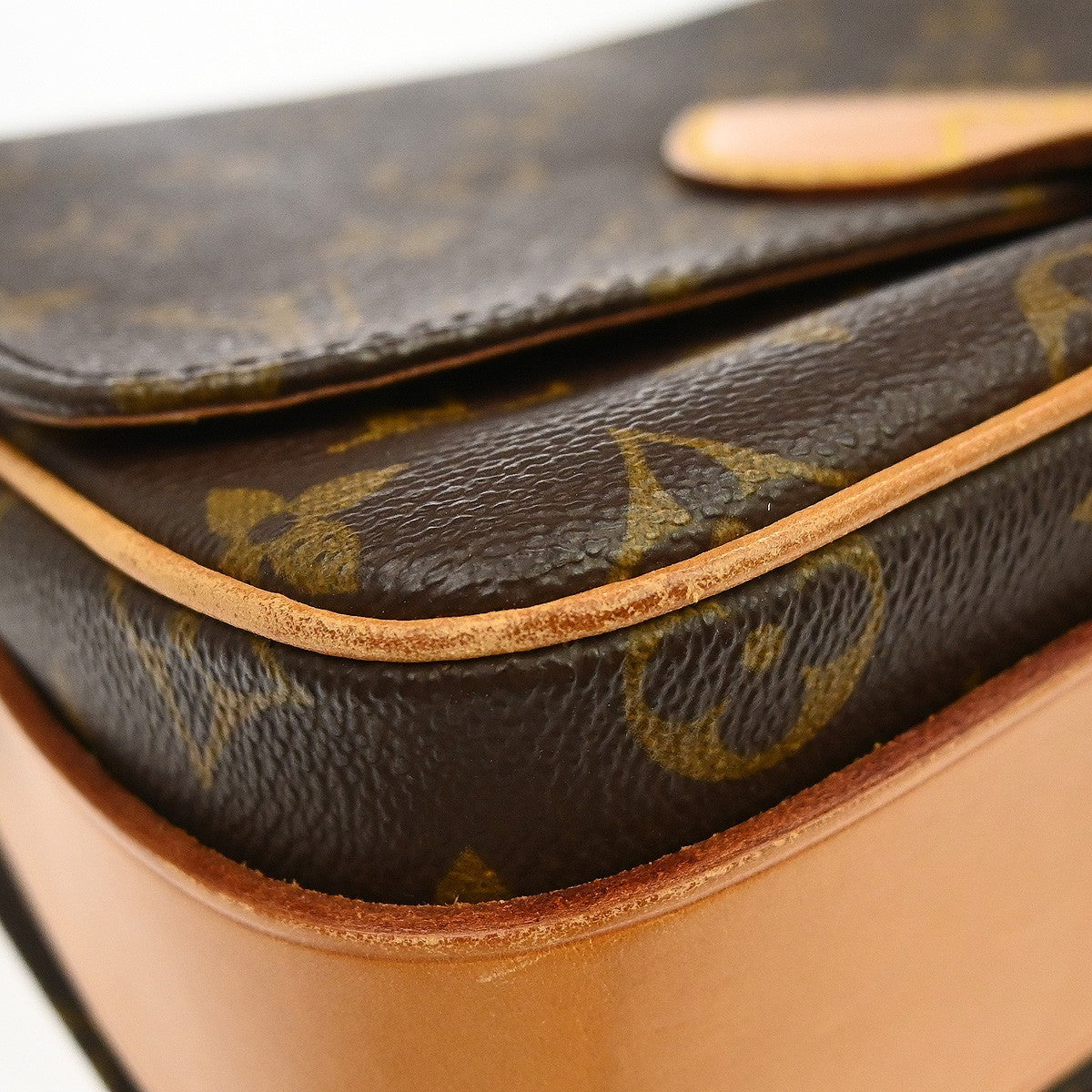 Louis Vuitton Cartouchiere MM Shoulder Bag - Brown, Monogram Canvas