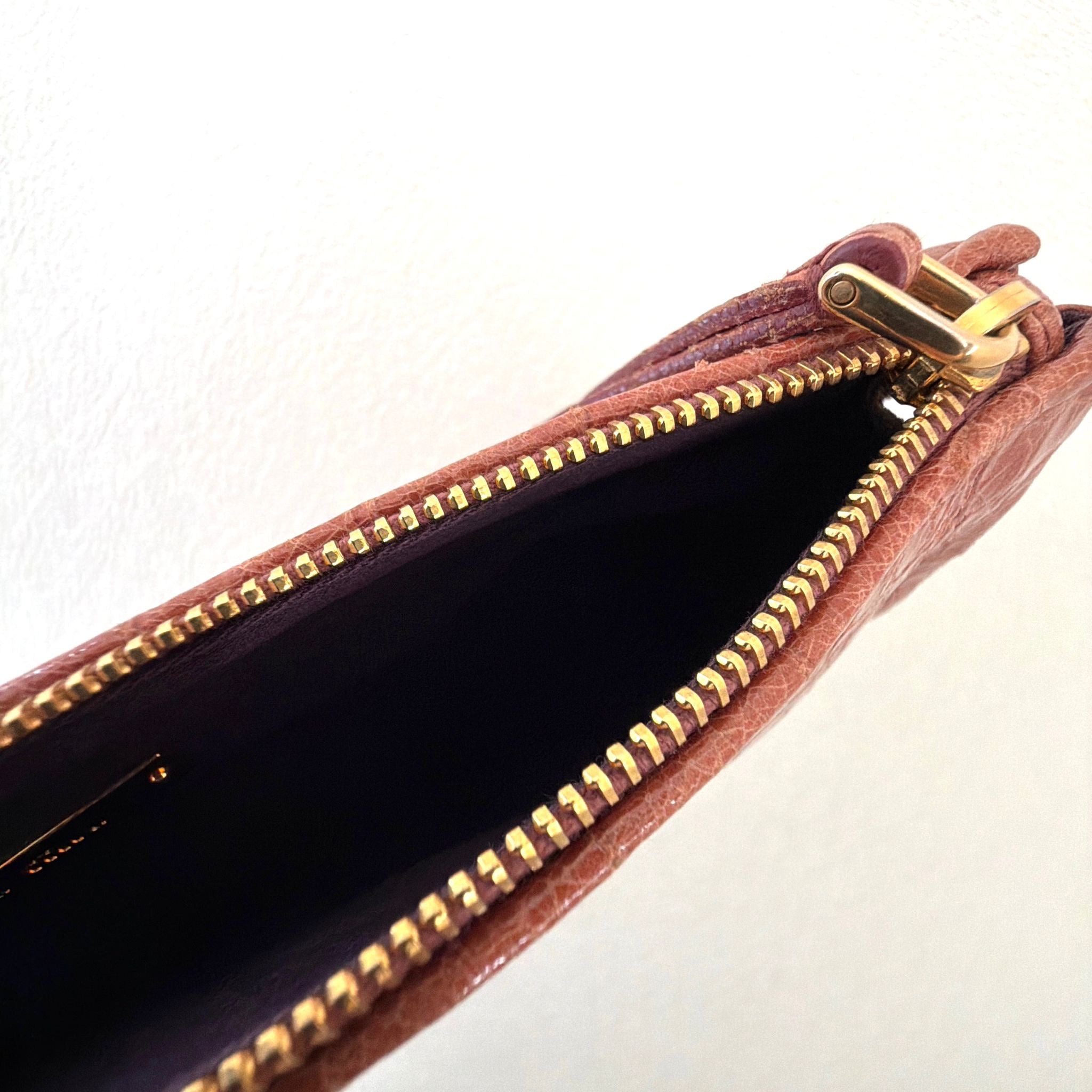 Miu Miu Croco Clutch