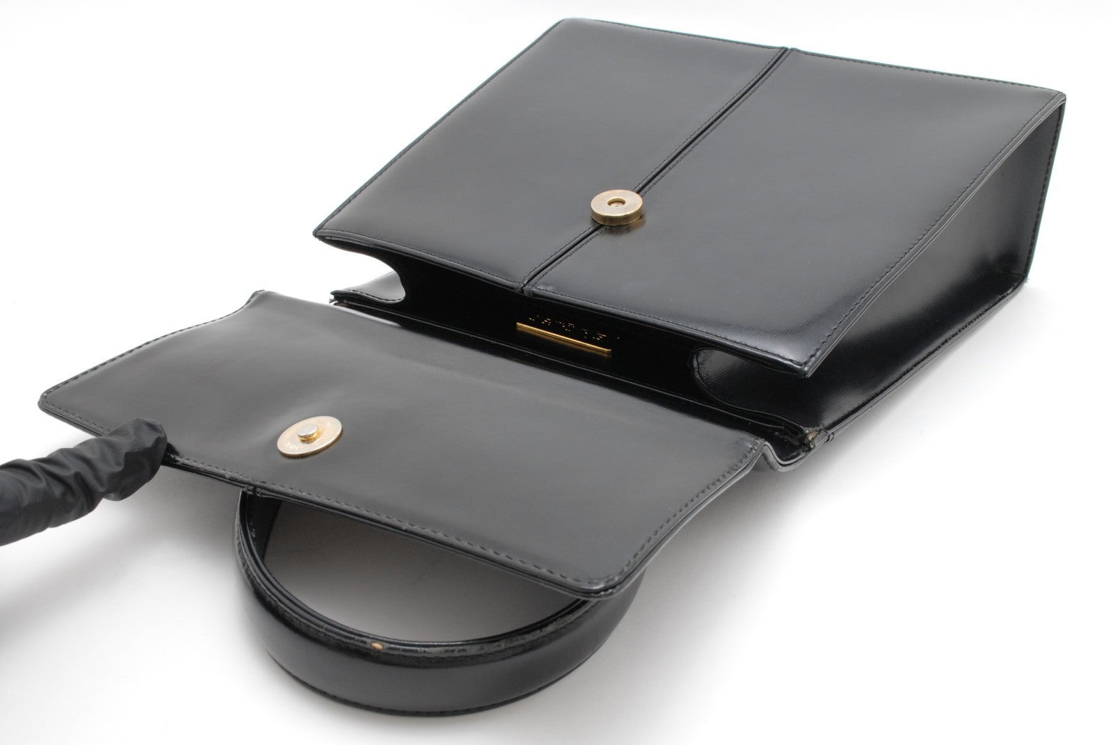 Yves Saint Laurent YSL Top Handle Handbag - Black, Leather