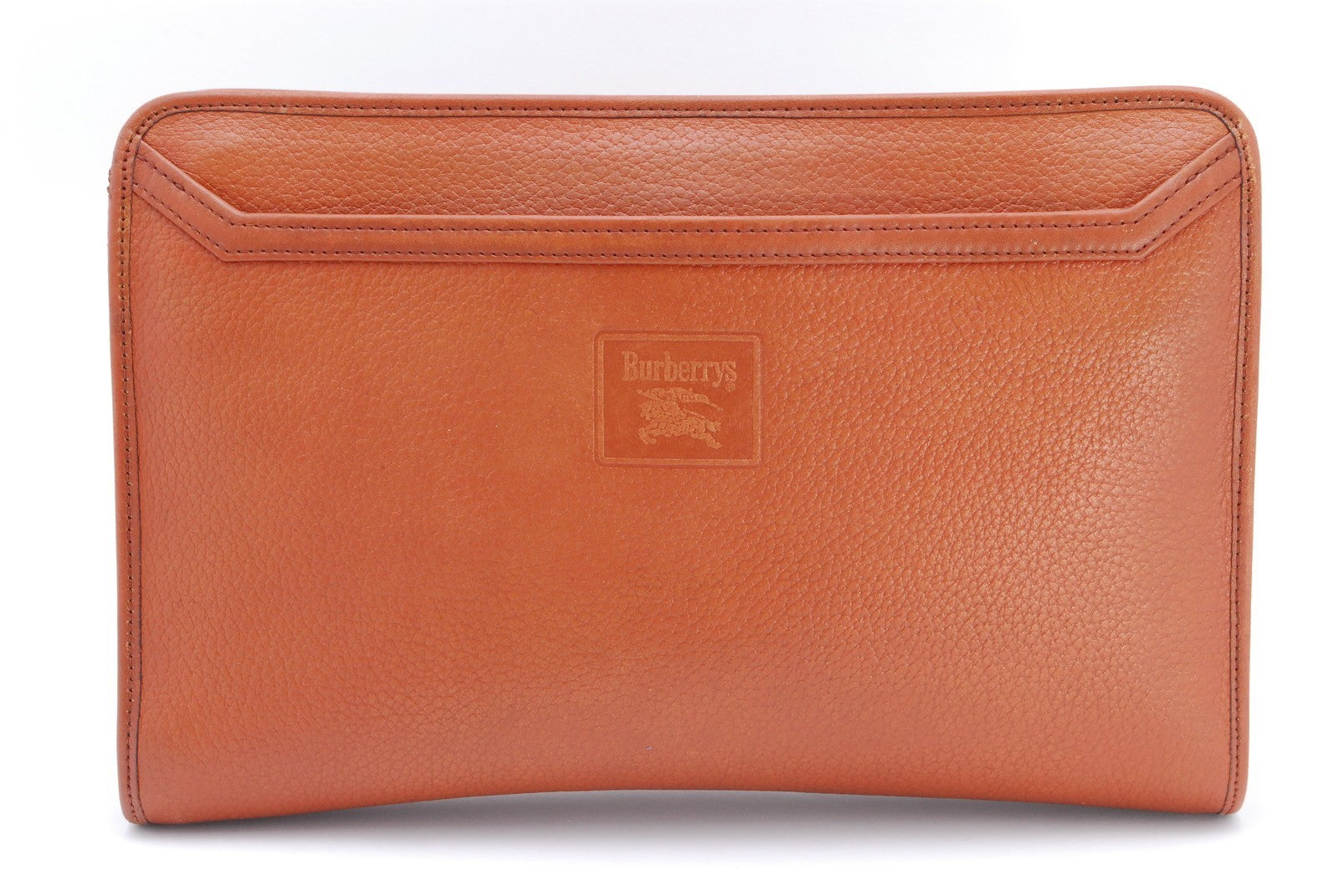 Burberry Vintage Clutch Bag - Brown, Leather