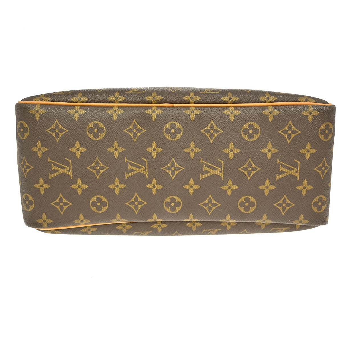Louis Vuitton Deauville Bowling Vanity Handbag - Brown, Monogram Canvas, Leather