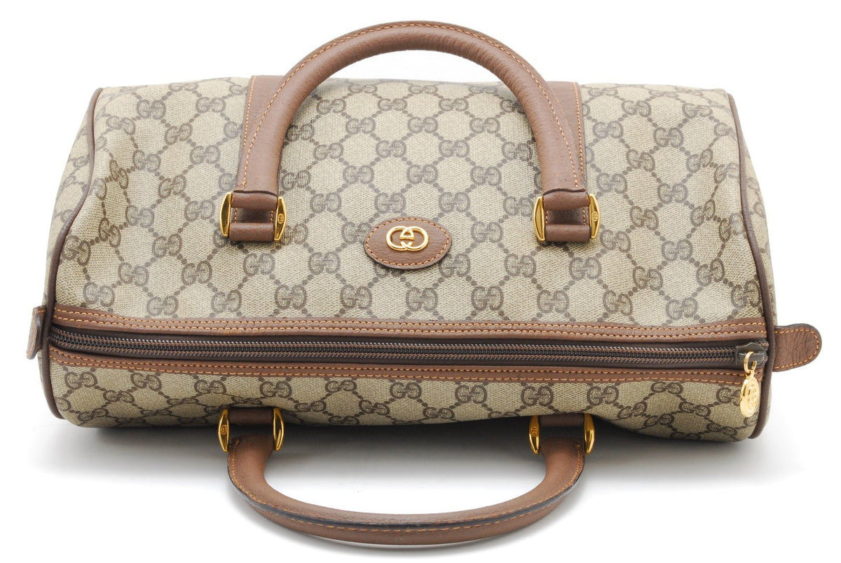 Gucci GG Supreme Shoulder Bag - Beige Brown, Canvas Leather