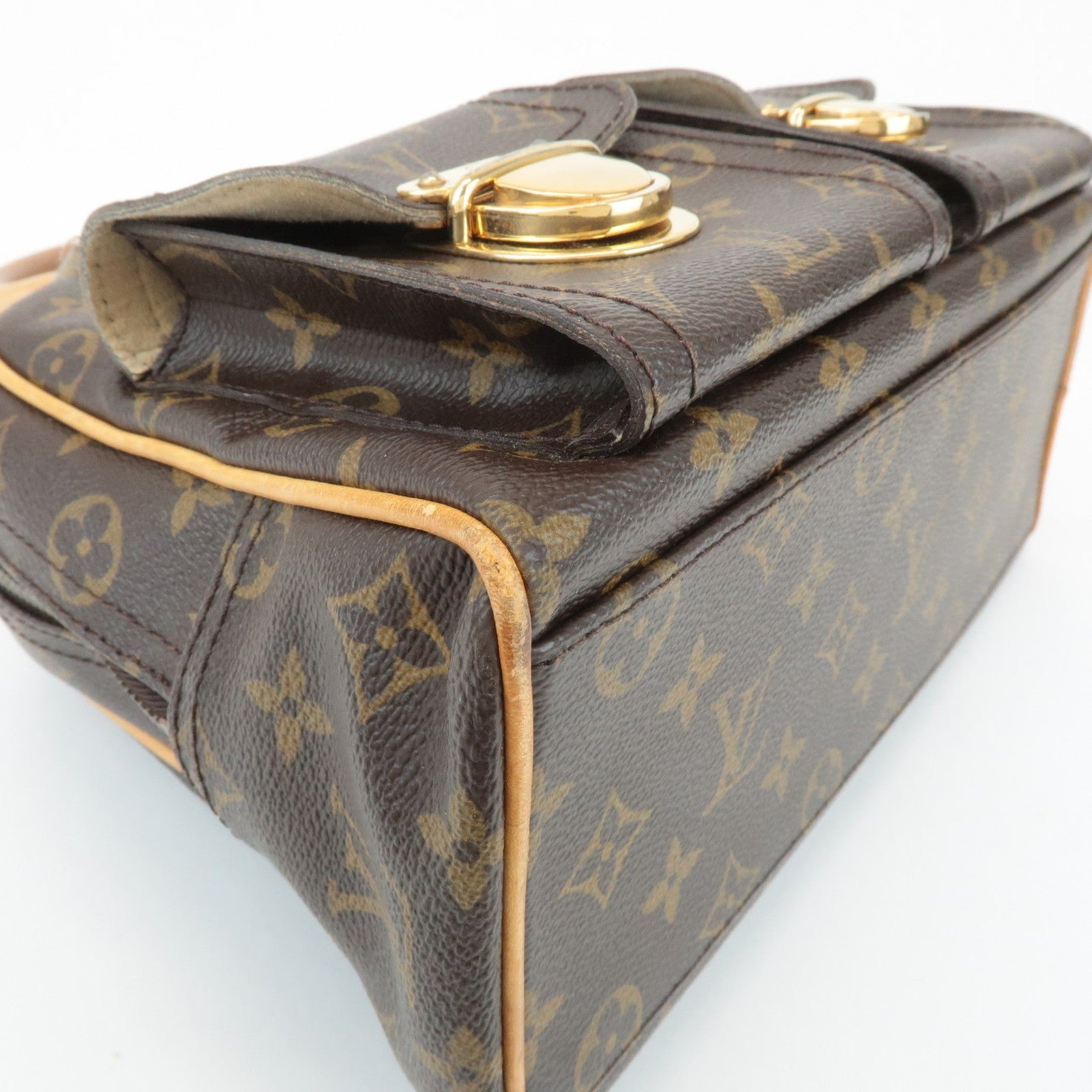 Louis Vuitton Monogram Manhattan PM Handbag - Brown, Monogram Canvas