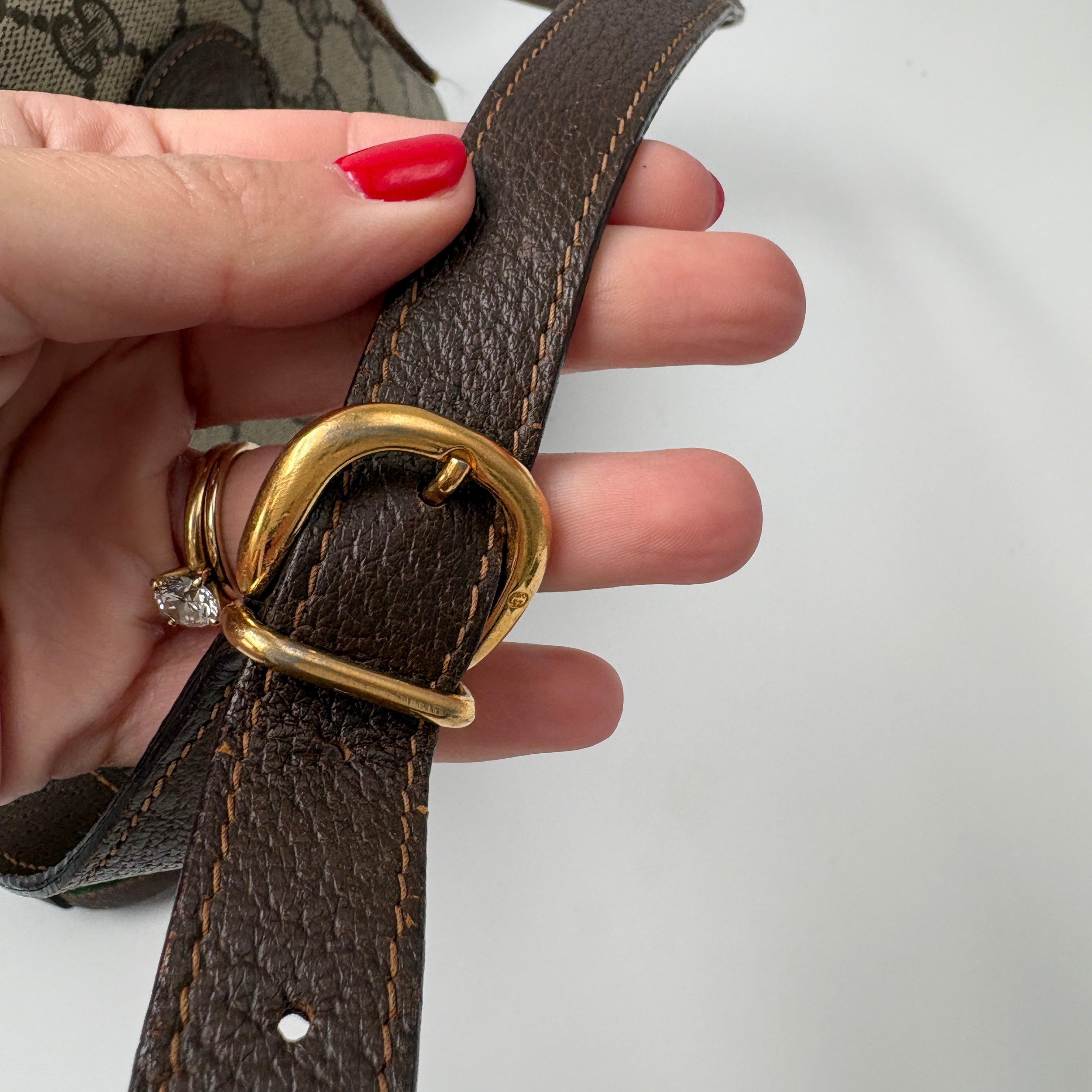 Gucci Sherry line bucket bag