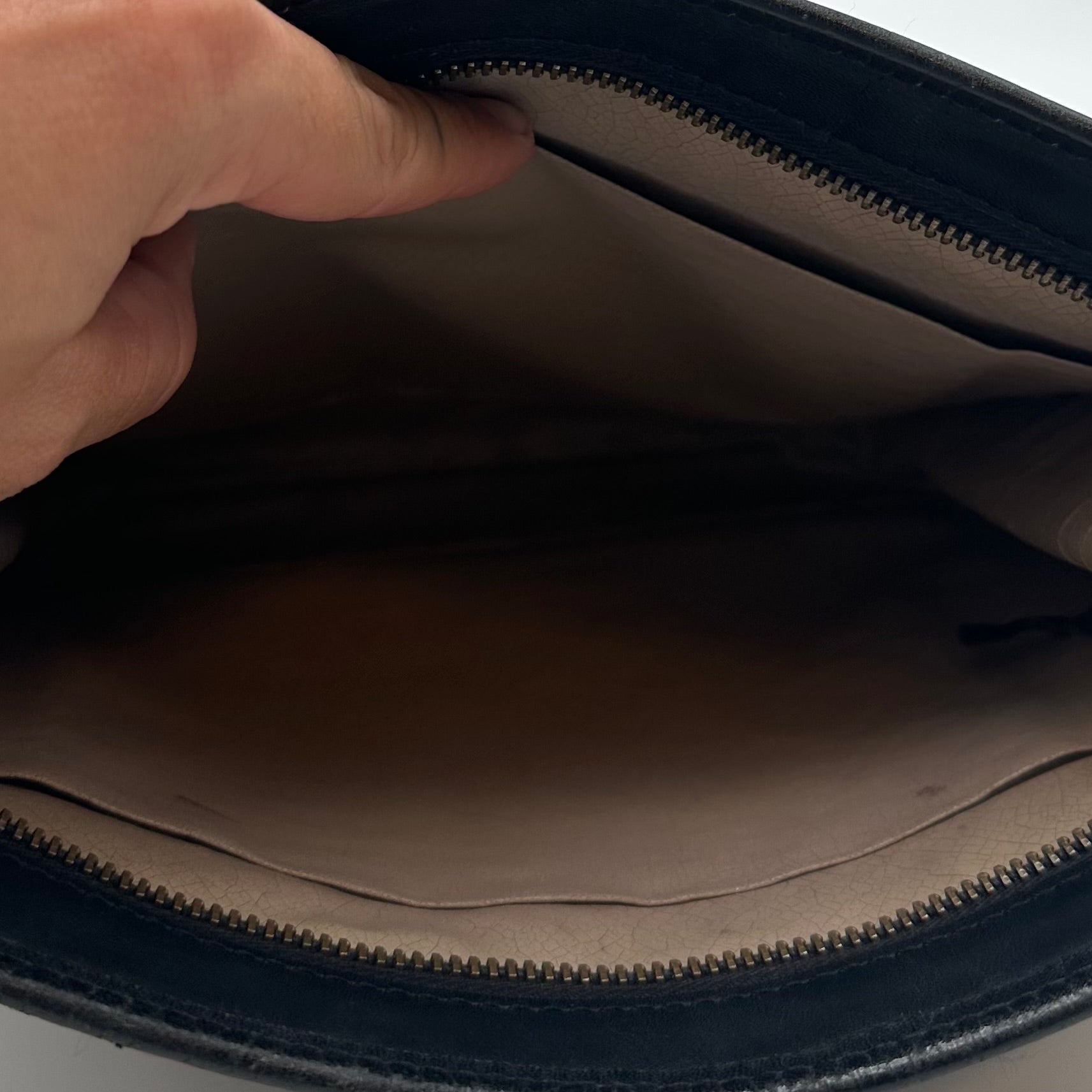 Dior Trotter Navy Clutch