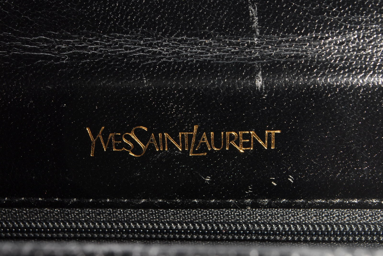 Saint Laurent Yves Shoulder Bag - Black, Leather