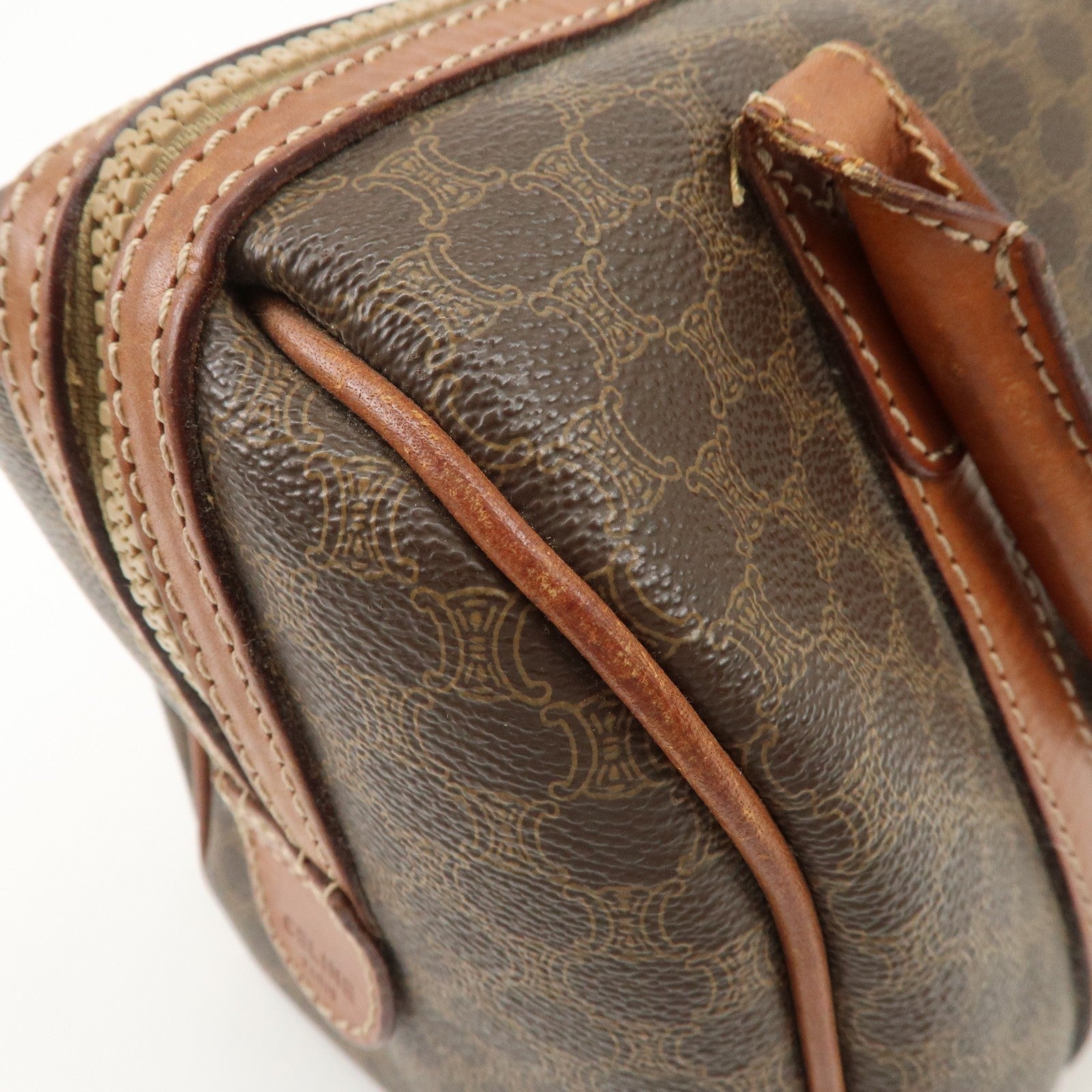 Celine Boston Bag - Brown, PVC