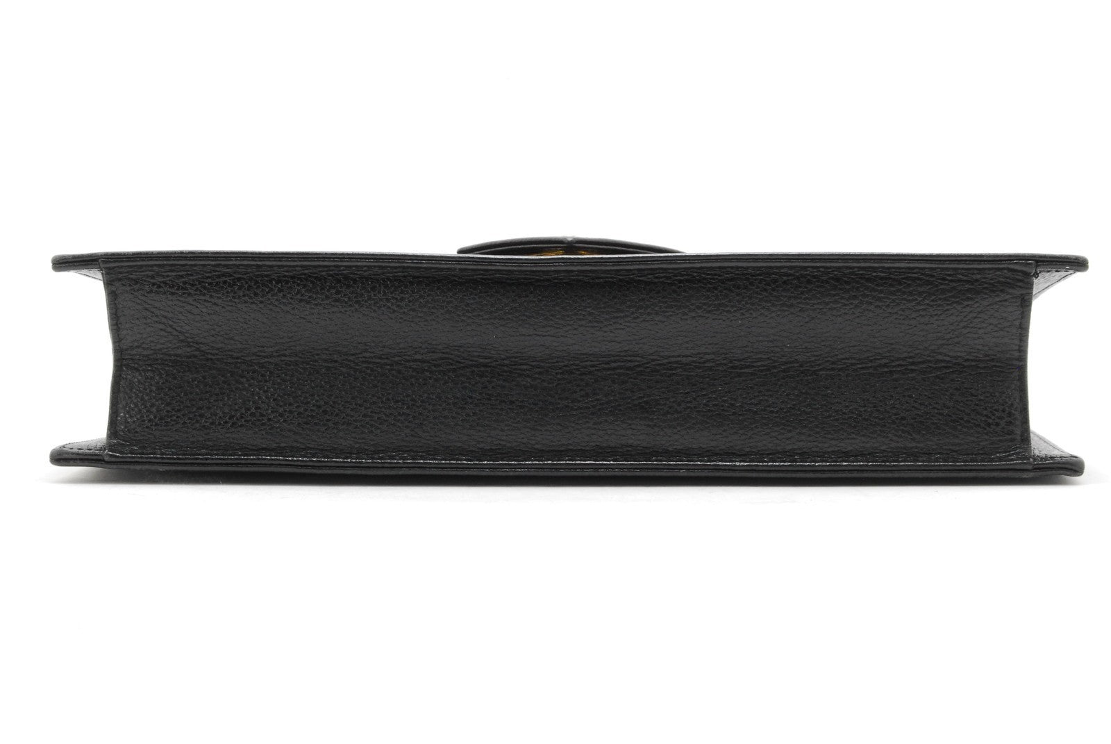 Saint Laurent YSL Clutch - Black, Leather