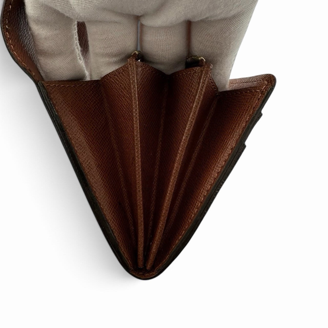 Louis Vuitton Portefeuille Sarah Long Wallet - Brown, Leather