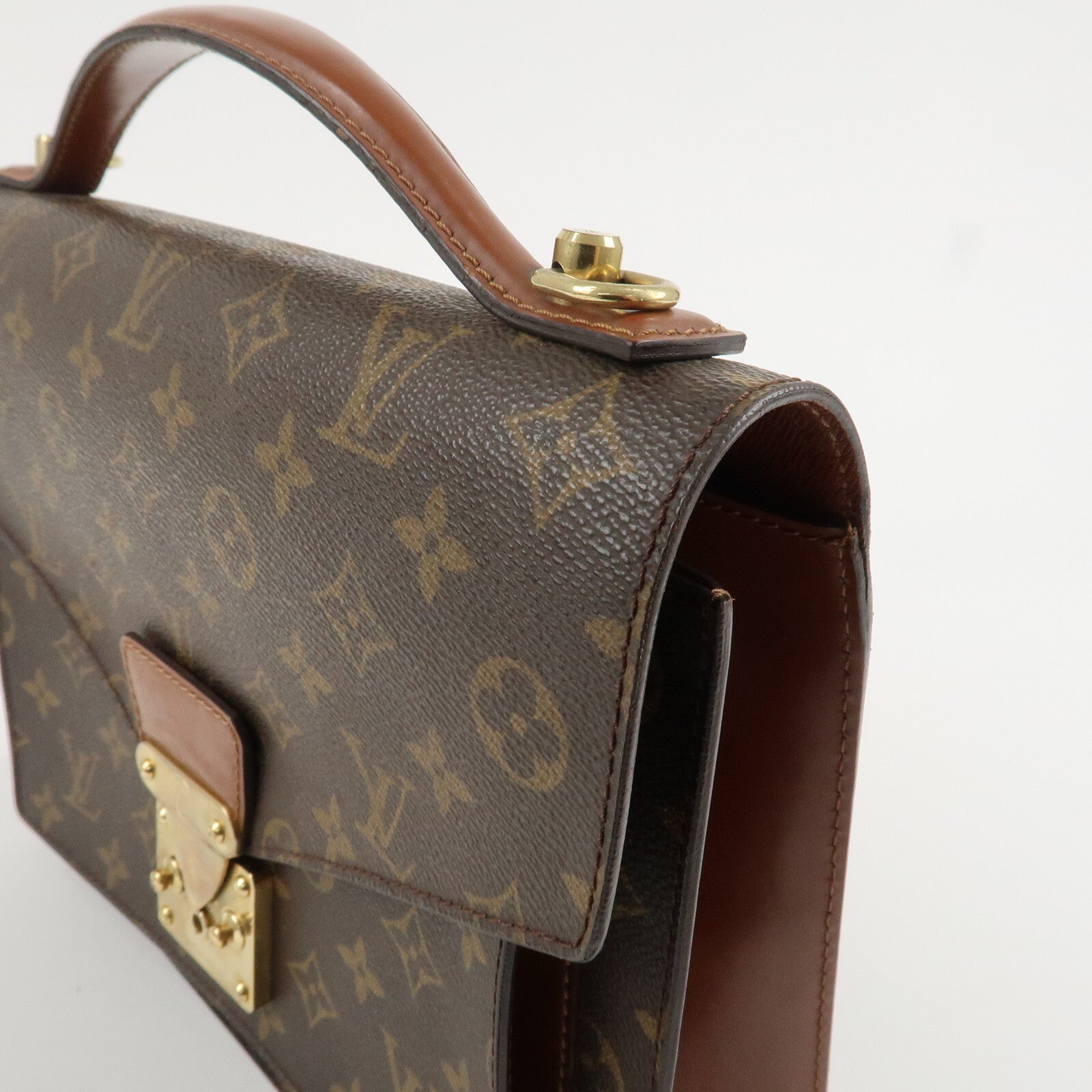 Louis Vuitton Monogram Monceau 28 Hand Bag - Monogram, Canvas and Leather