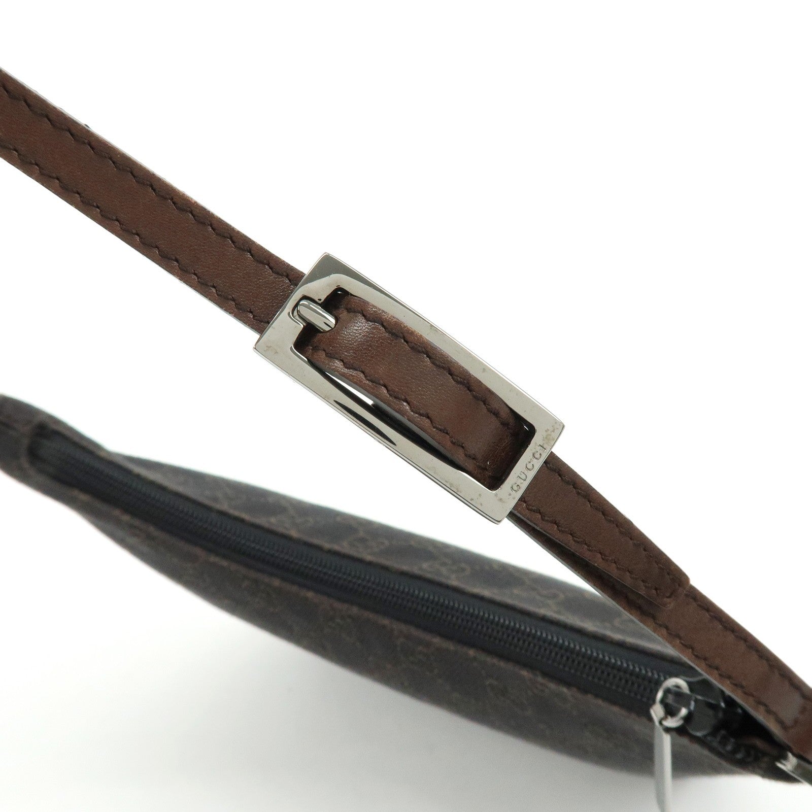 Gucci Shoulder Bag - Brown, Canvas and Leather