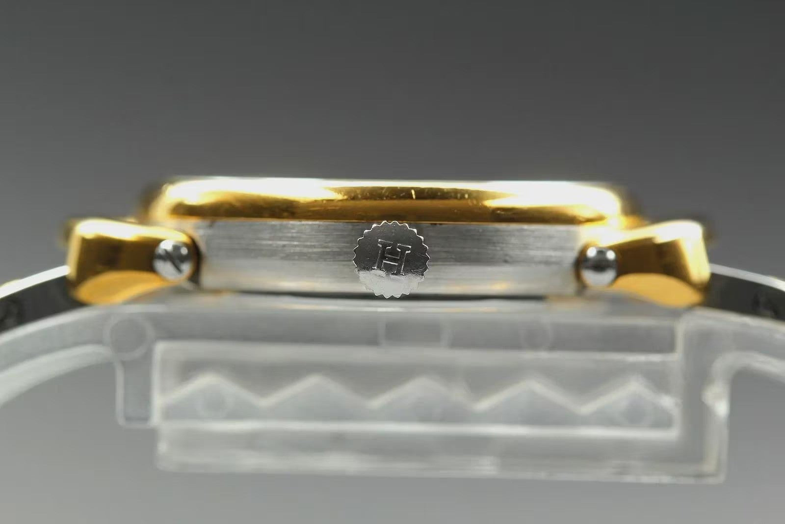 Hermès Pullman Wristwatch - Gold, Stainless Steel