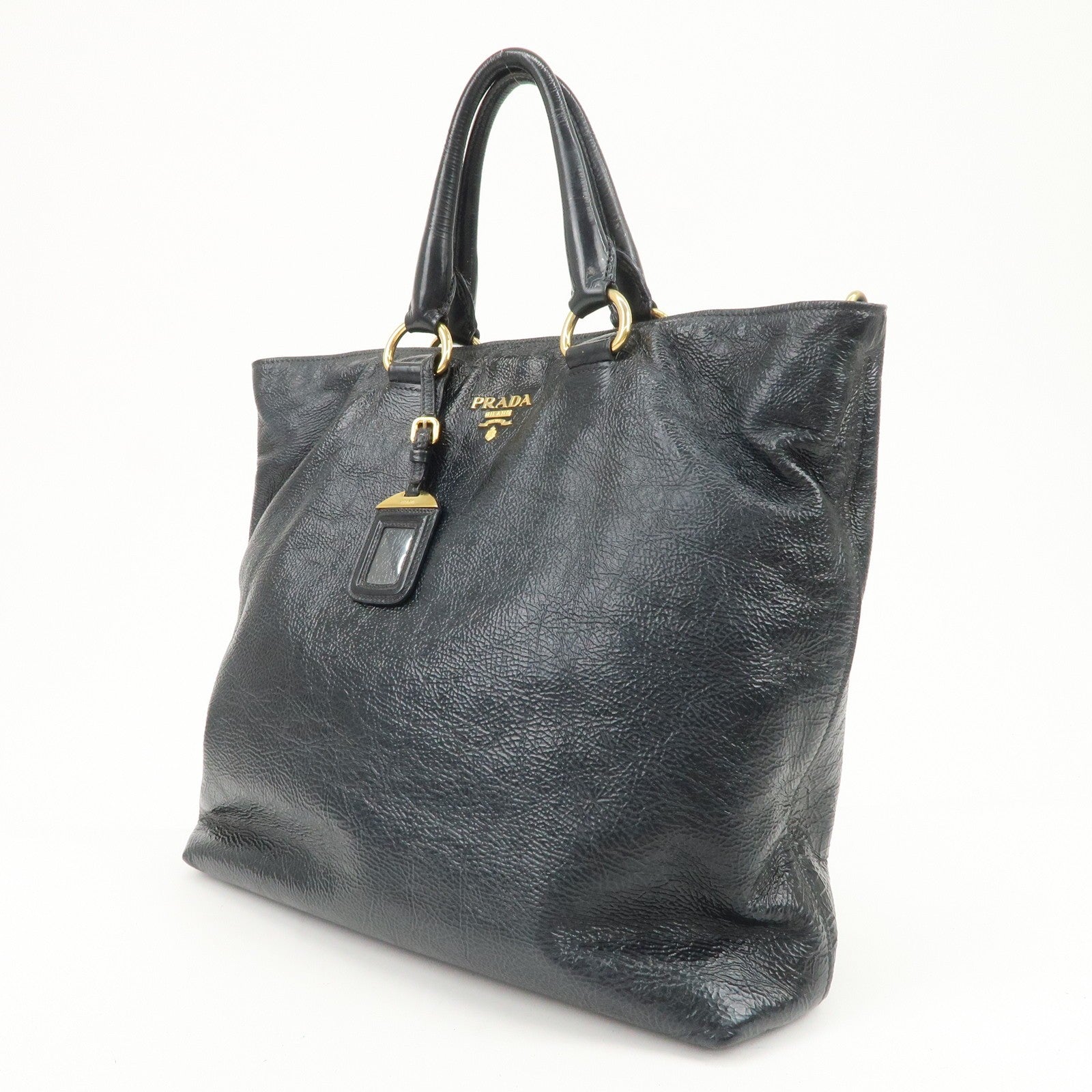Prada Tote Bag - Black, Leather