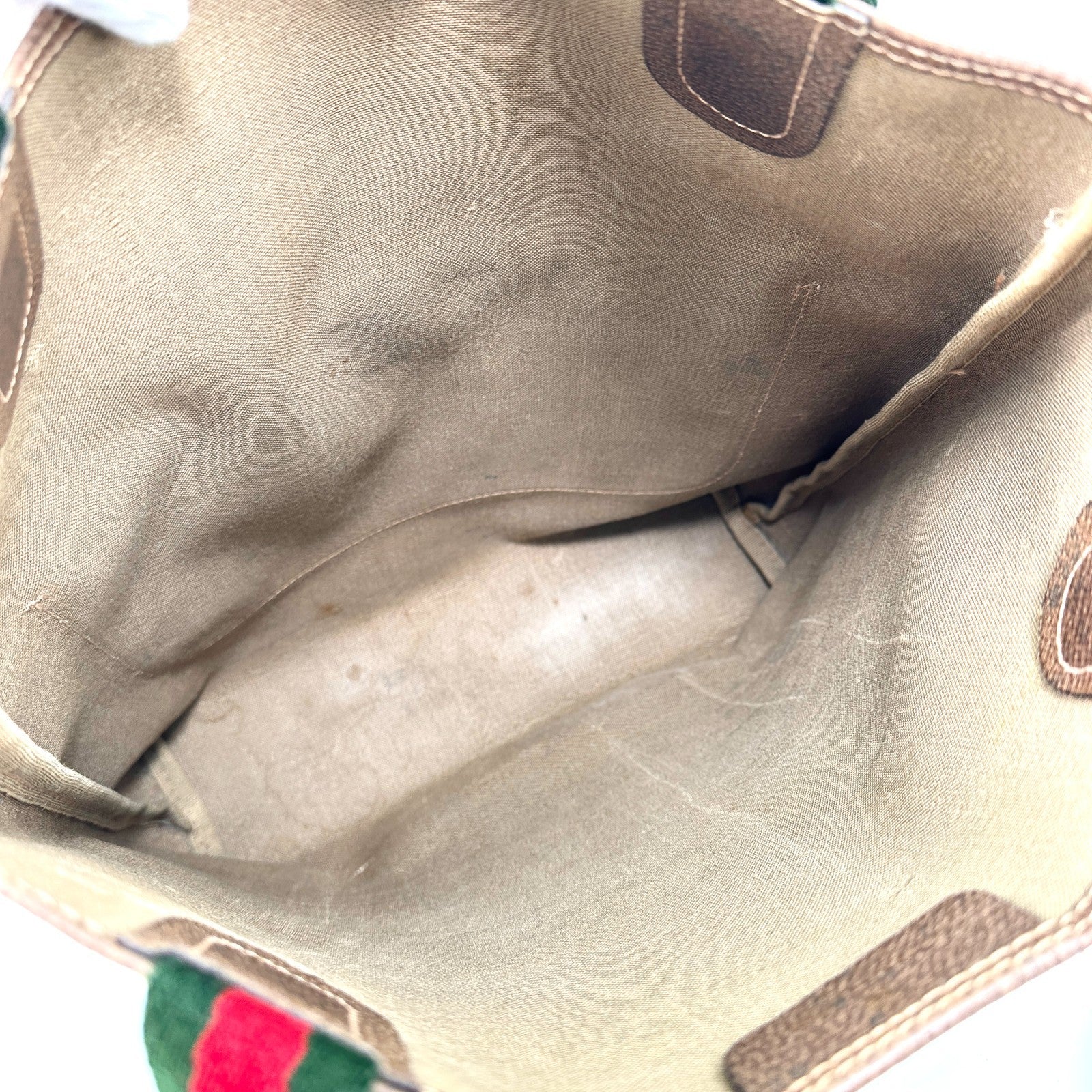 Gucci Sherry Tote Bag - Brown, Leather/PVC