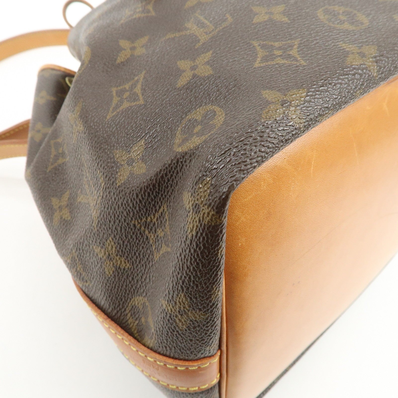 Louis Vuitton Monogram Petit Noe Shoulder Bag - Brown, Monogram Canvas