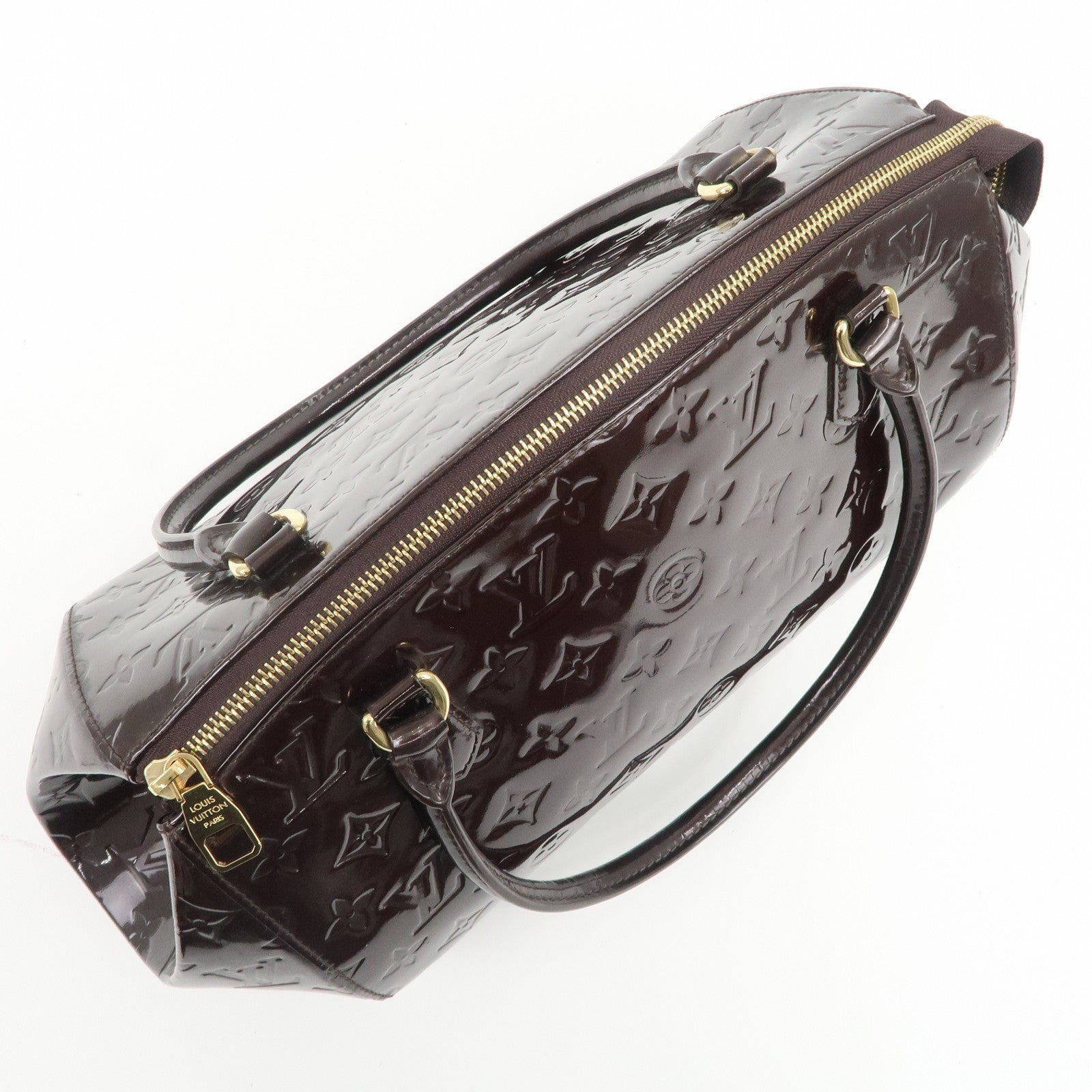 Louis Vuitton Monogram Vernis Sherwood PM Handbag - Amarante, Vernis Leather