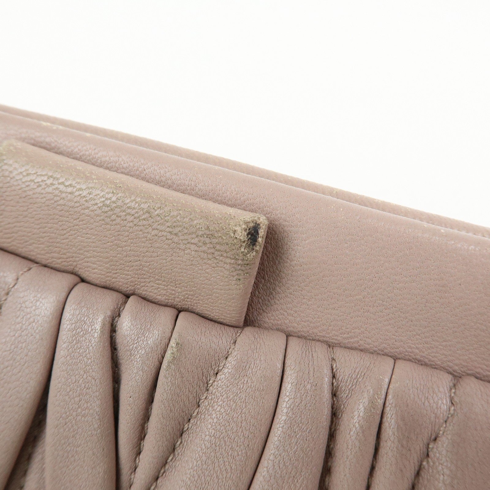 Miu Miu Handbag - Pink Beige, Nappa Leather