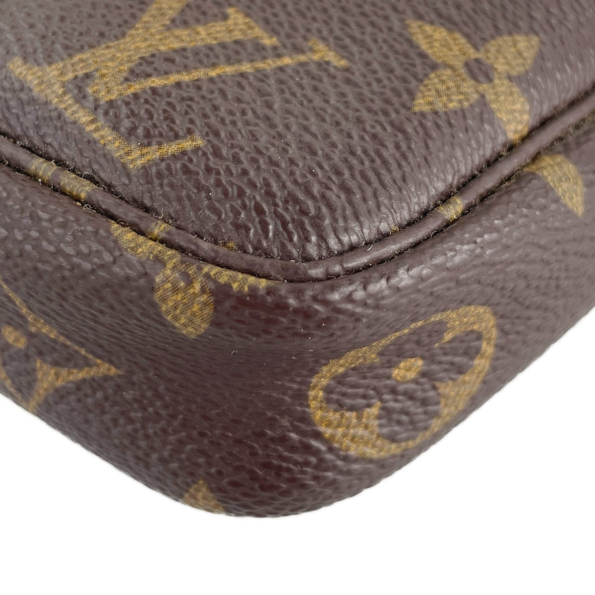 Louis Vuitton Pochette Accessoires Handbag - Brown, Coated Canvas