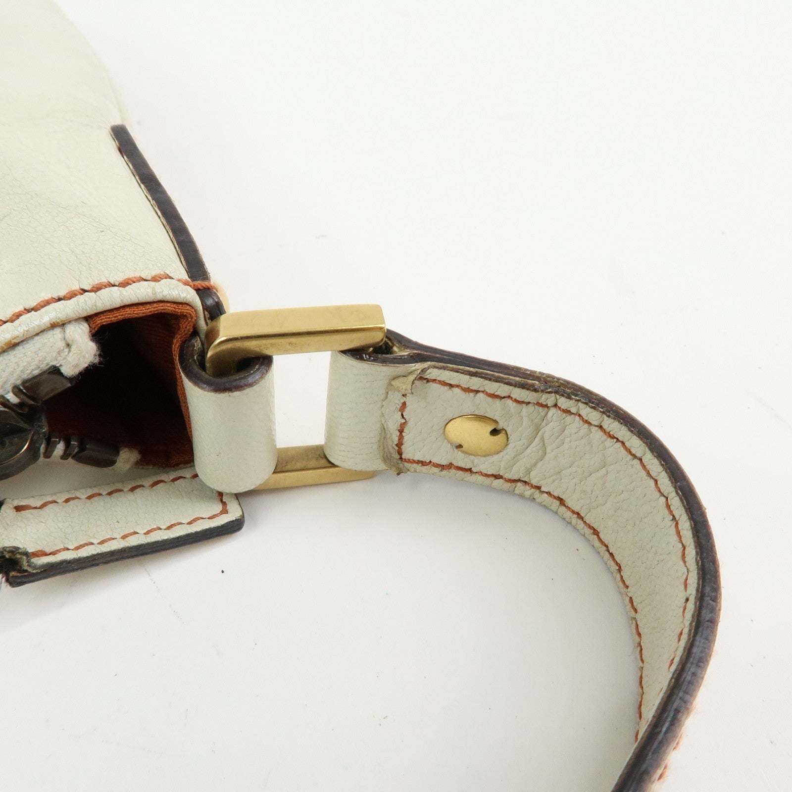 Gucci Hand Bag - Ivory, Leather