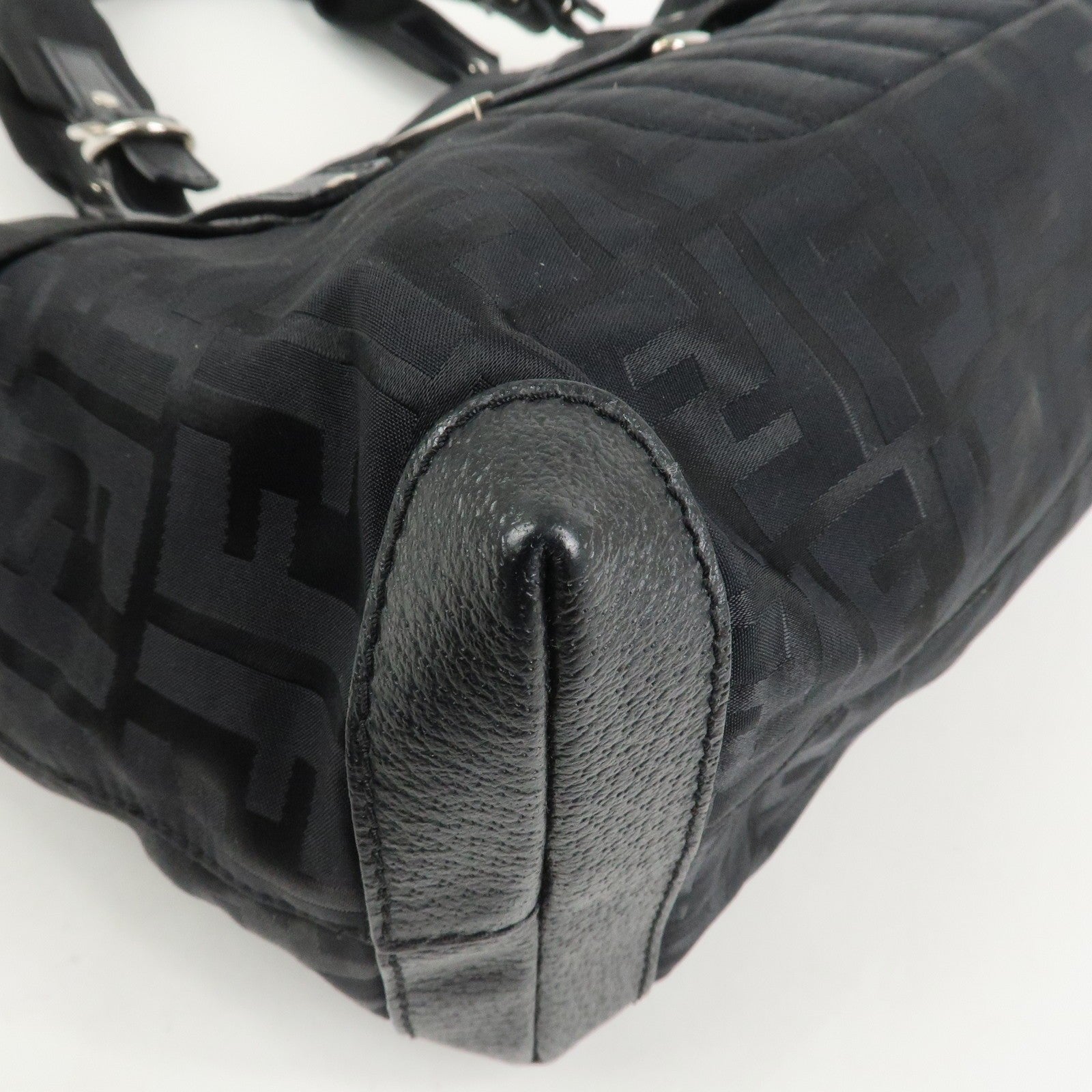 Fendi Shoulder Bag - Black, Nylon and Leather