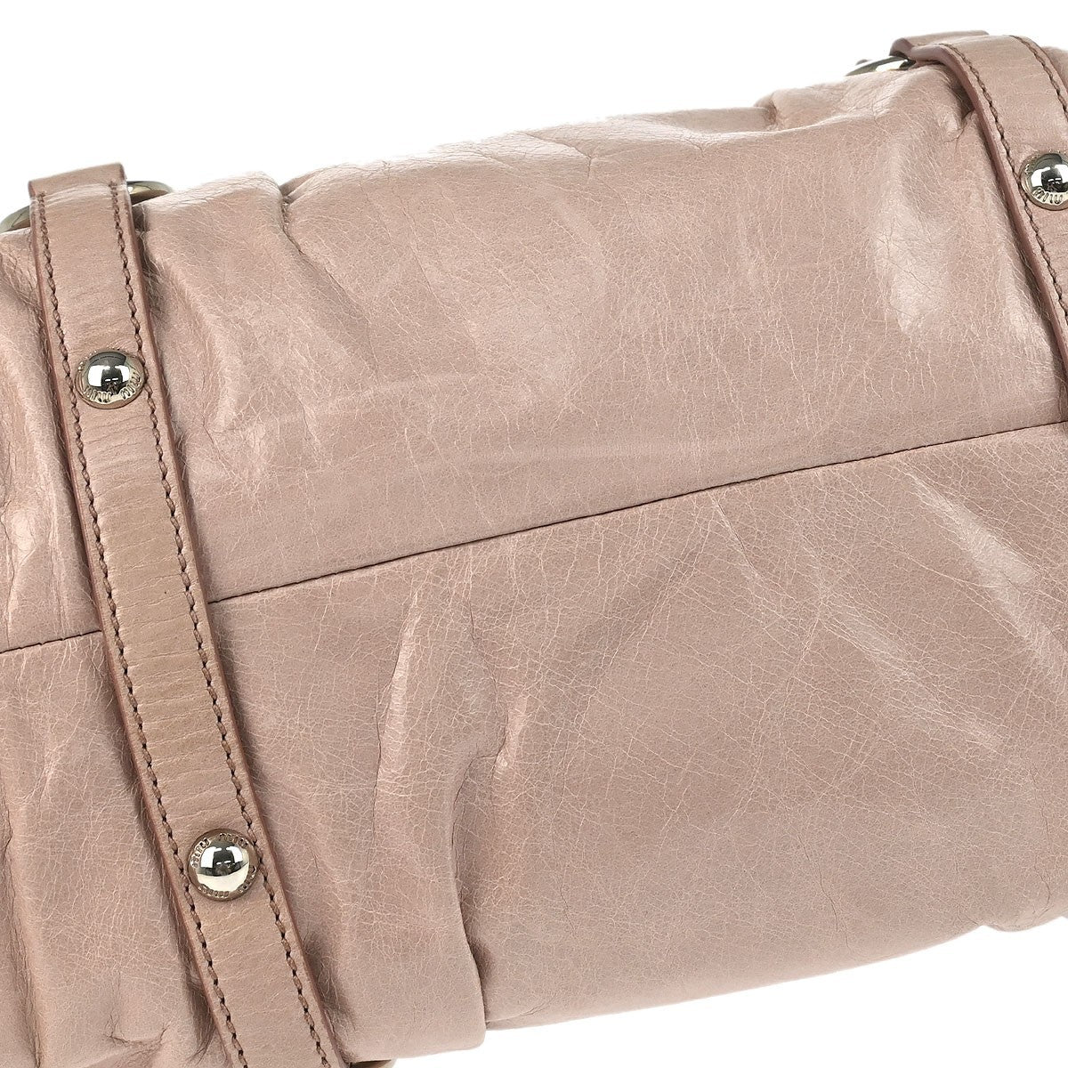 Miu Miu 2way Tote Bag - Light Pink, Calfskin