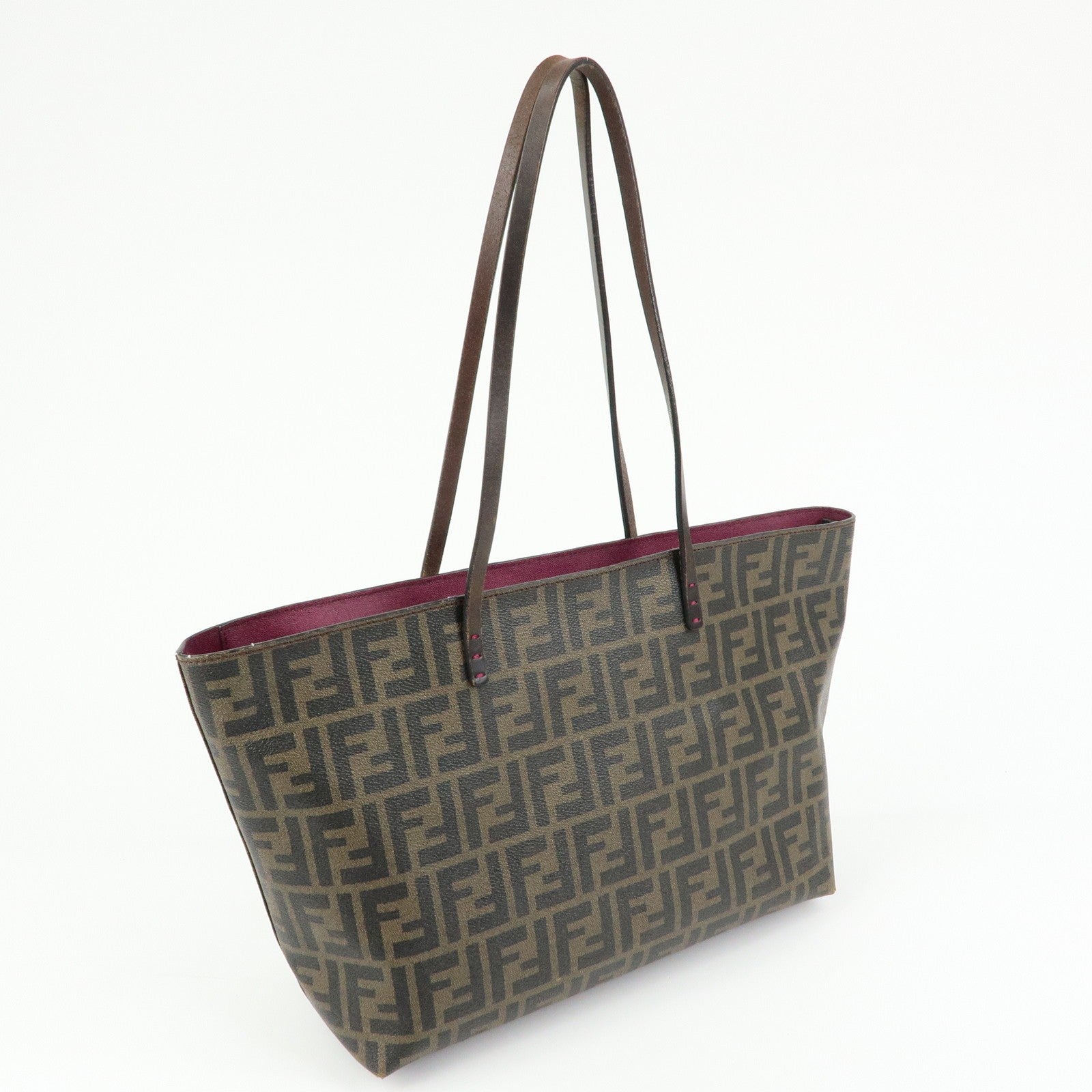 Fendi Tote Bag - Brown, Black, PVC