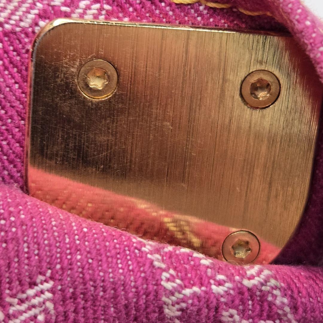 Louis Vuitton Monogram Denim Neo Speedy Handbag - Pink x Beige, Denim Leather