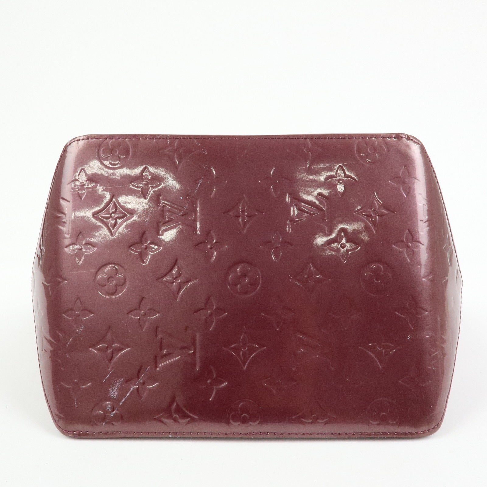 Louis Vuitton Monogram Vernis Bellevue PM Hand Bag Violet