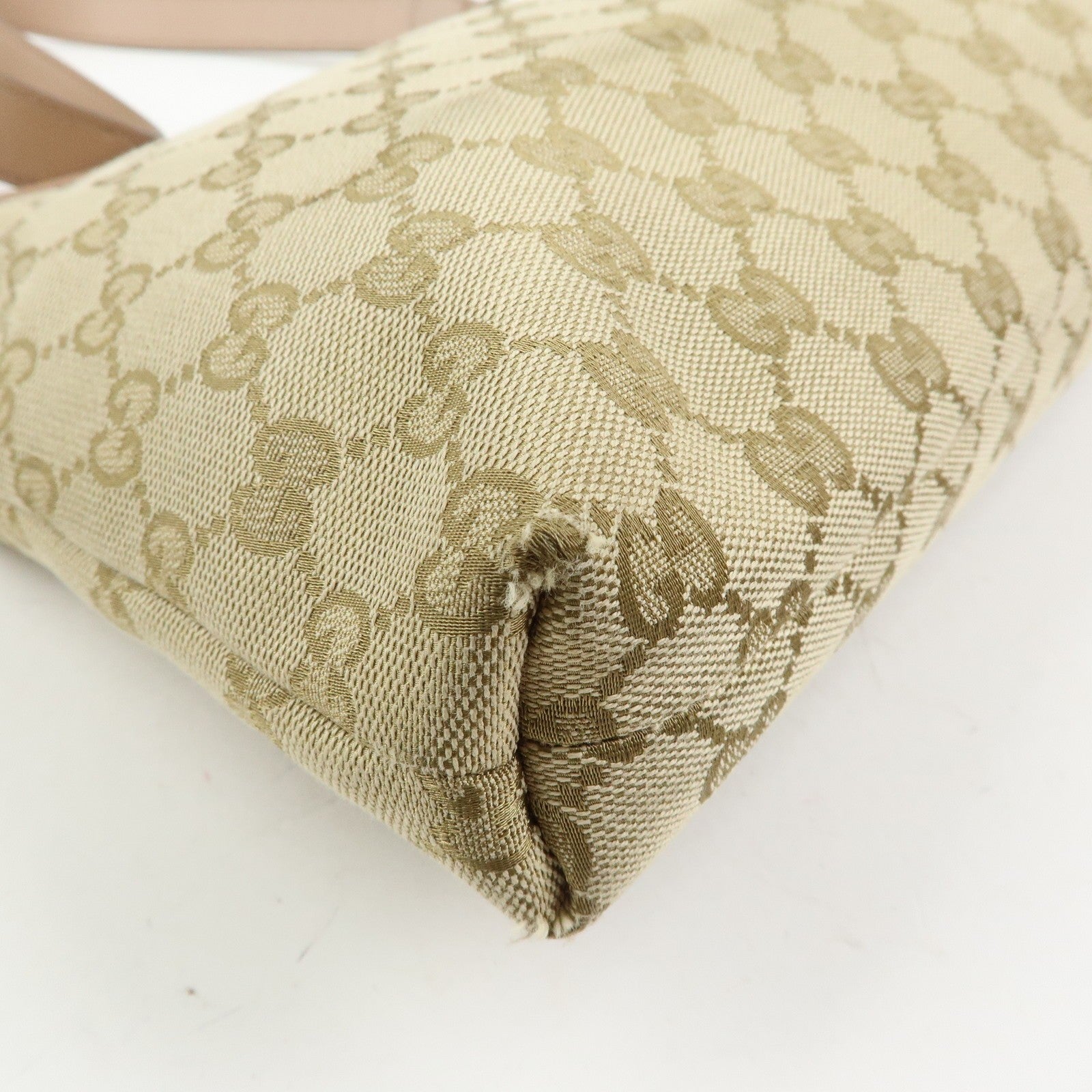 Gucci Shoulder Crossbody Bag - Beige Pink, GG Canvas Leather