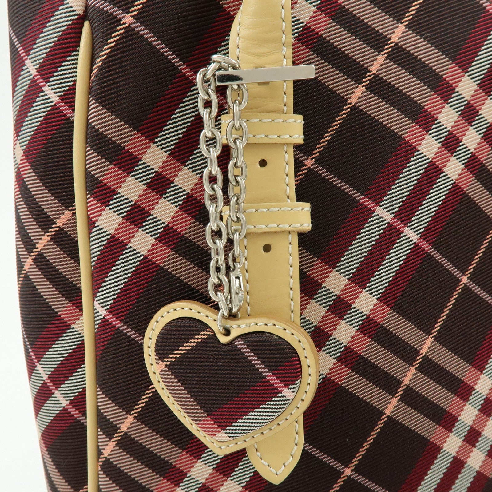 Burberry Tote Bag - Brown, Canvas and Leather